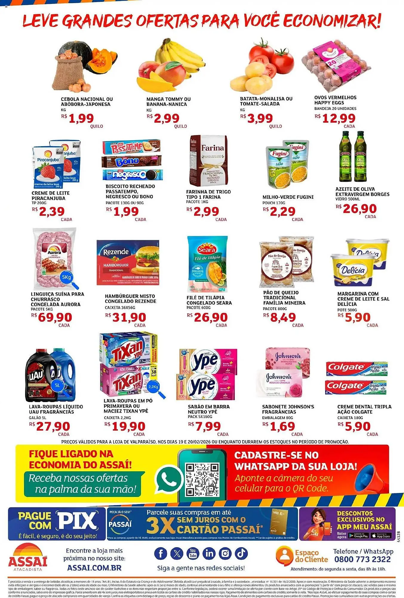 Encarte de Encarte Assaí Atacadista 21 de fevereiro até 22 de fevereiro 2026 - Pagina 2