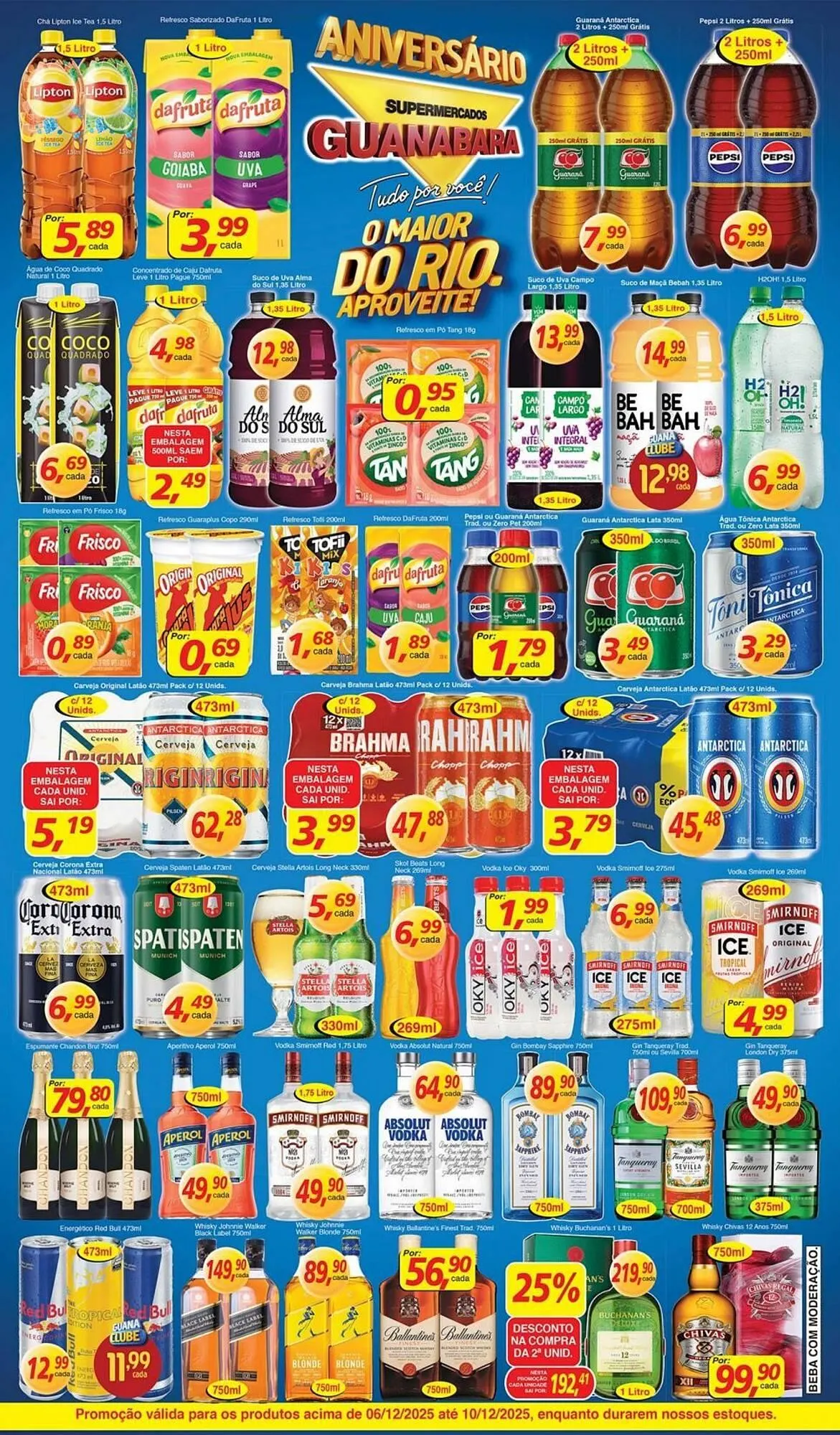 Encarte de Encarte Supermercados Guanabara 6 de dezembro até 10 de dezembro 2025 - Pagina 6