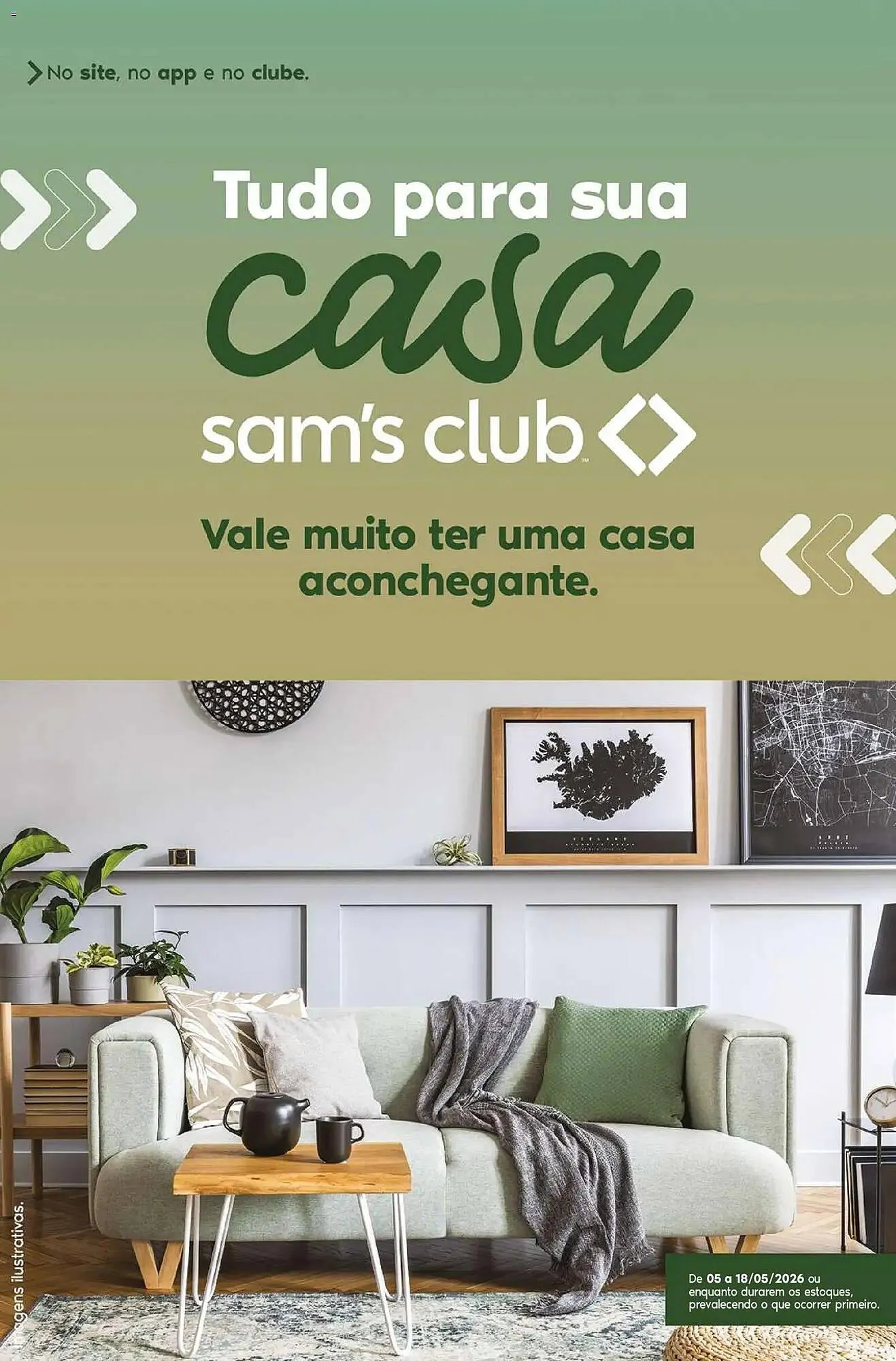 Encarte de Folheto Sam's Club 5 de maio até 18 de maio 2026 - Pagina 1