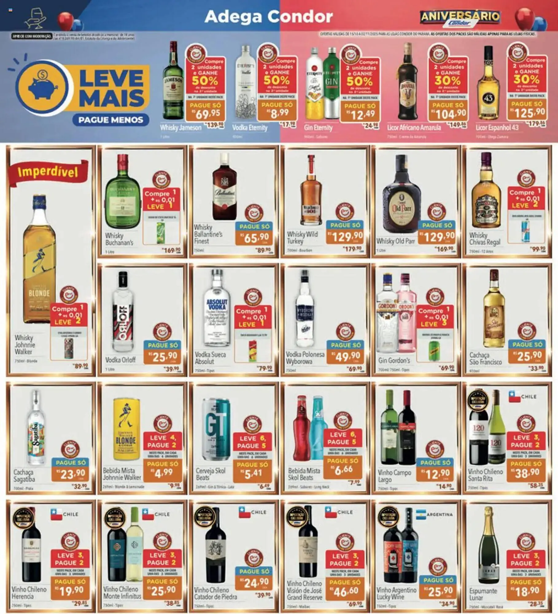 Encarte de Catálogo Supermercados Condor 15 de outubro até 3 de novembro 2025 - Pagina 24