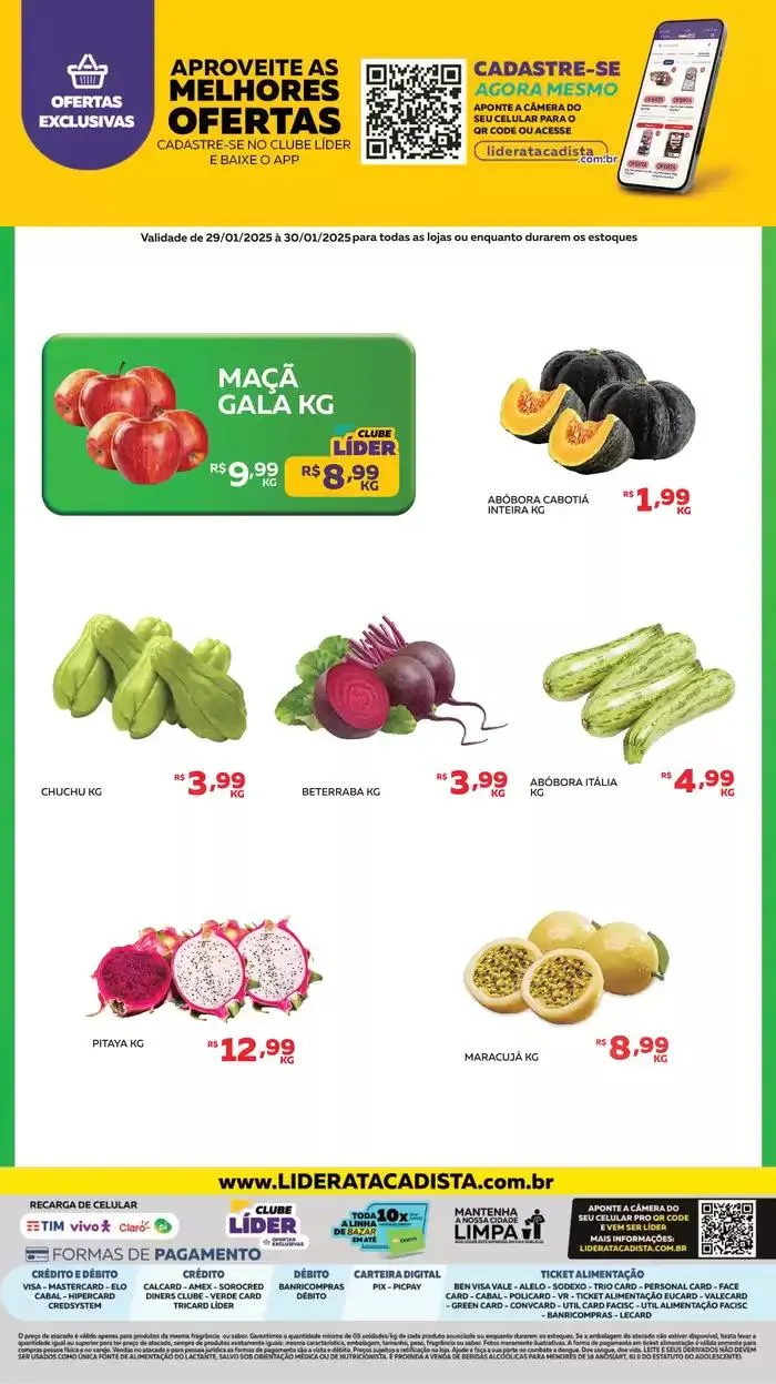 Encarte de QUARTA E QUINTA DO HORTIFRUTI 29 de janeiro até 30 de janeiro 2025 - Pagina 2