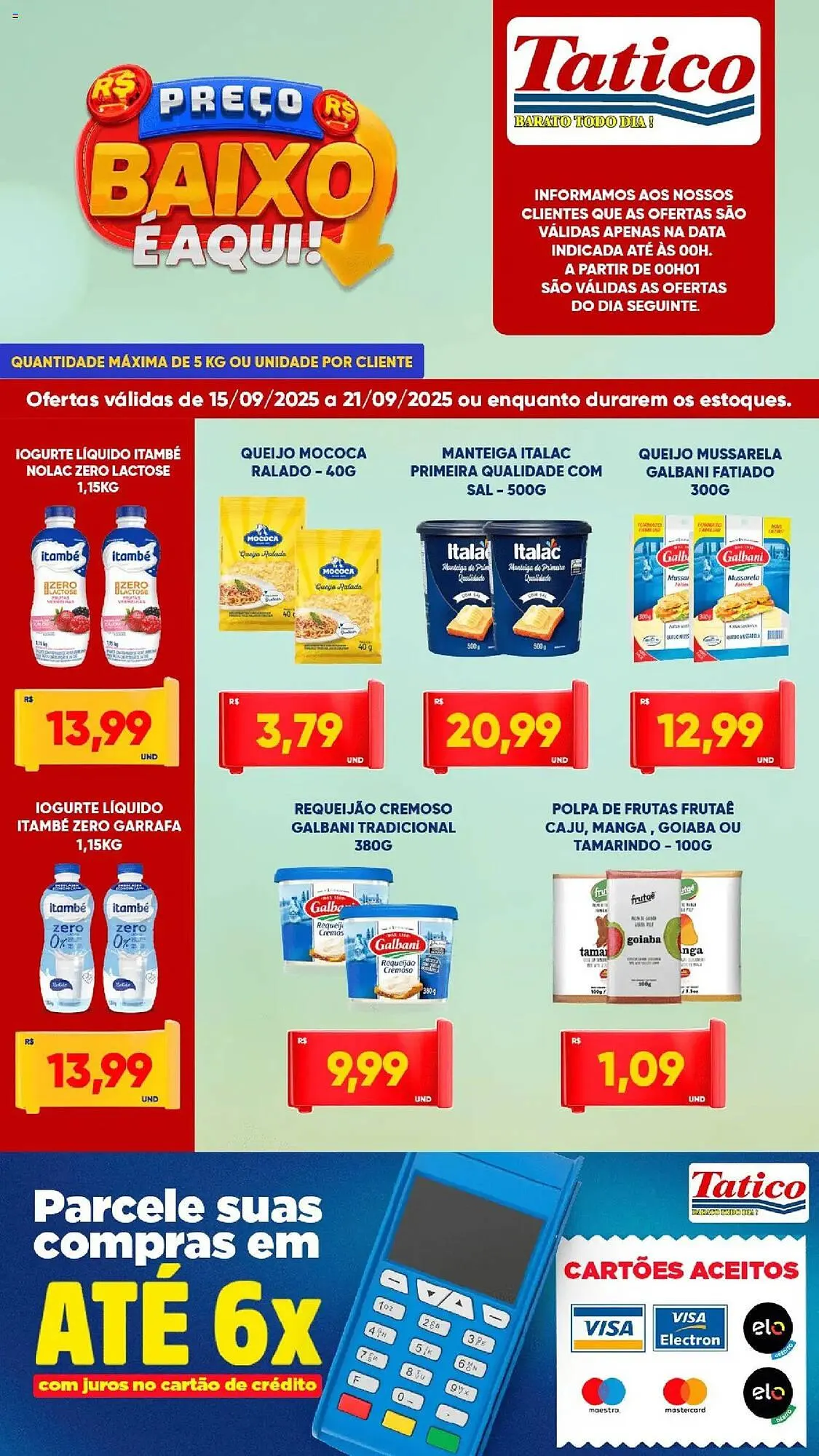 Encarte de Tabloide Tatico 15 de setembro até 22 de setembro 2025 - Pagina 2