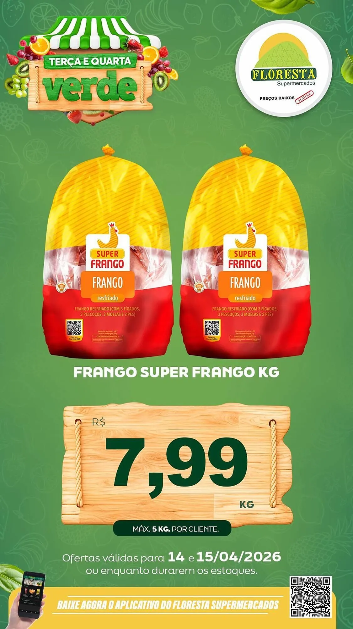 Encarte de Catálogo Floresta Supermercados 14 de abril até 15 de abril 2026 - Pagina 4