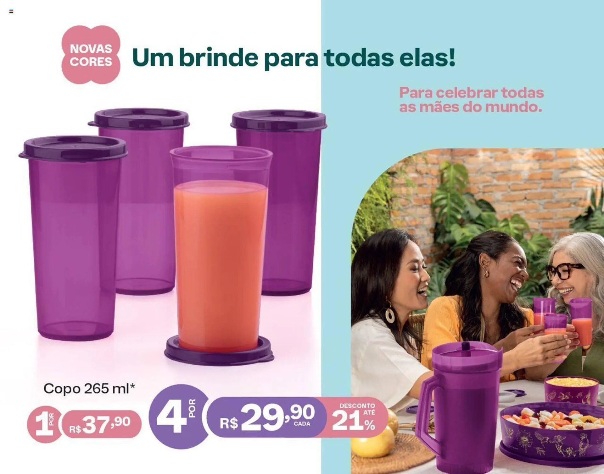 Encarte de Catálogo Tupperware 1 de abril até 30 de abril 2024 - Pagina 21