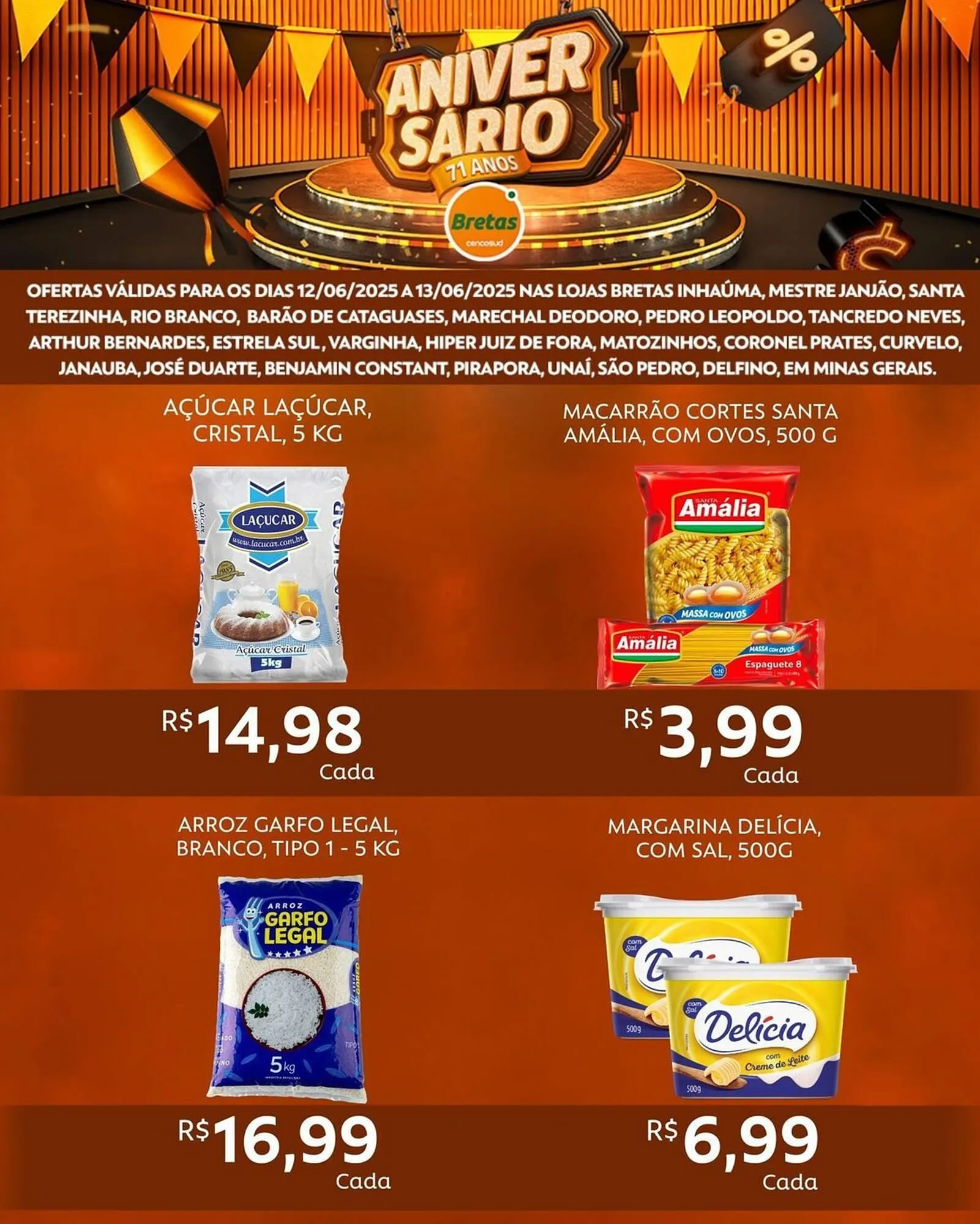 Encarte de Catálogo Supermercados Bretas 12 de junho até 15 de junho 2025 - Pagina 8