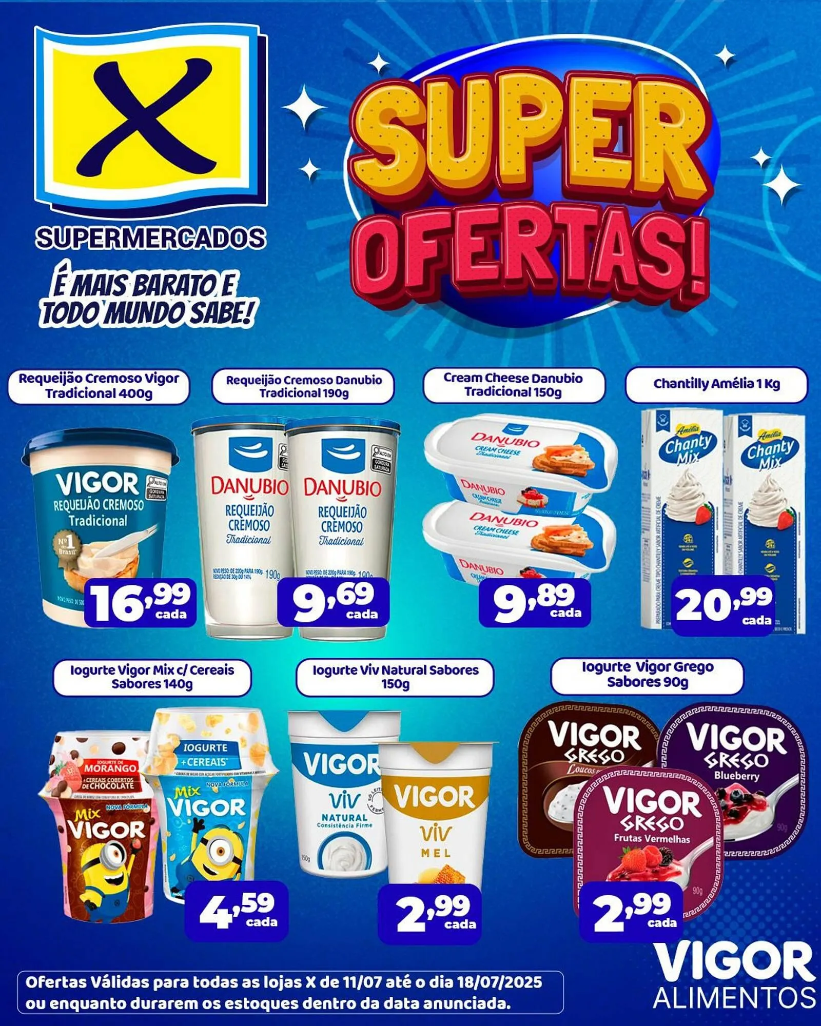 Encarte de Catálogo X Supermercados 11 de julho até 18 de julho 2025 - Pagina 2