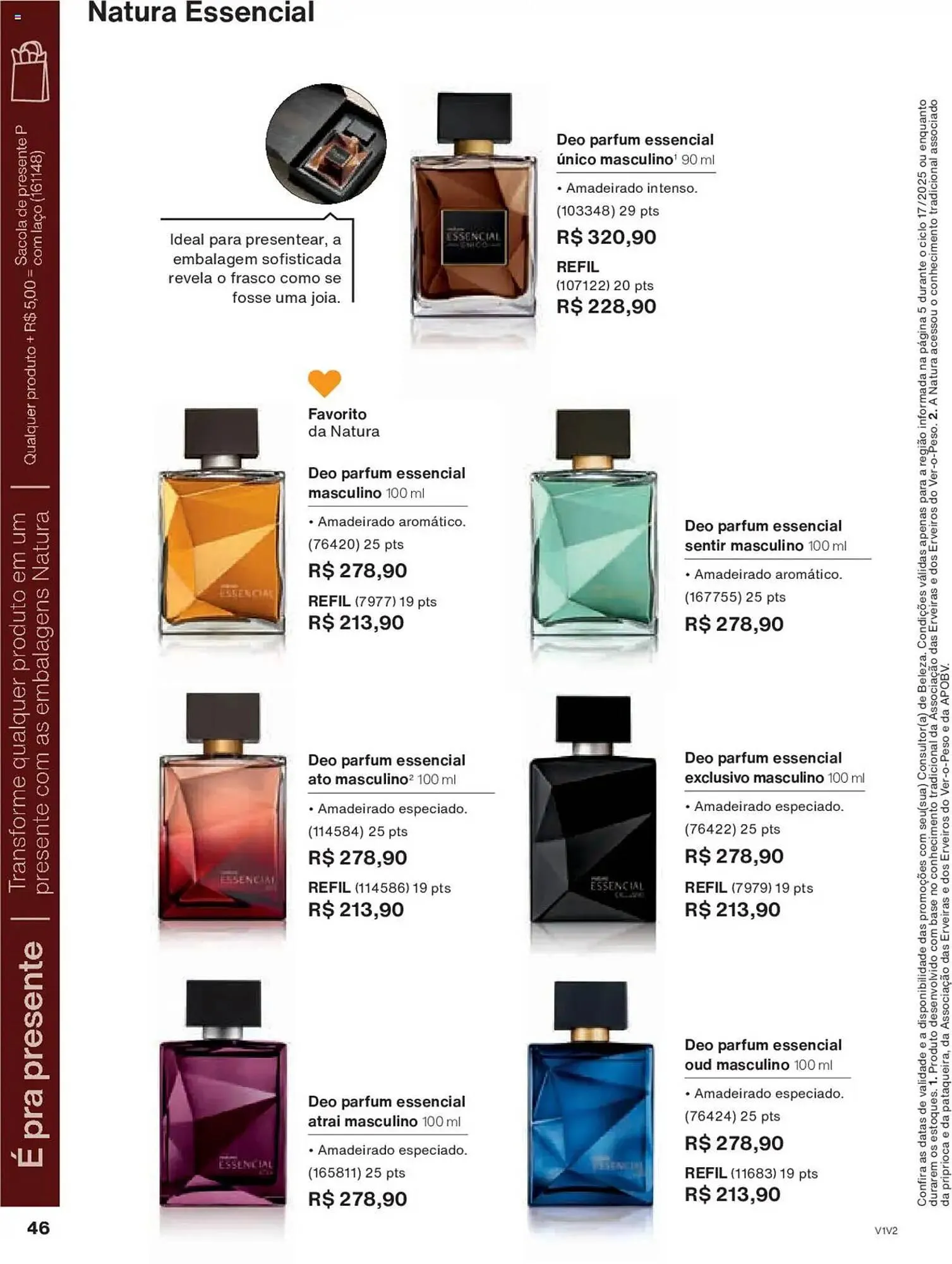 Encarte de Catálogo Natura 14 de outubro até 4 de novembro 2025 - Pagina 46