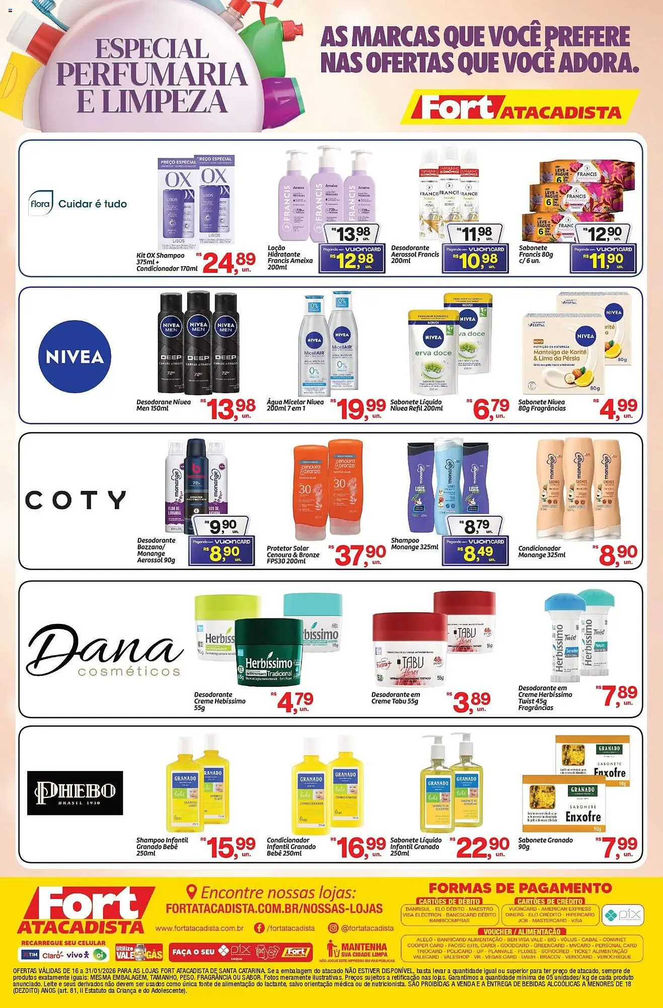 Encarte de Tabloide Fort Atacadista 16 de janeiro até 1 de fevereiro 2026 - Pagina 4