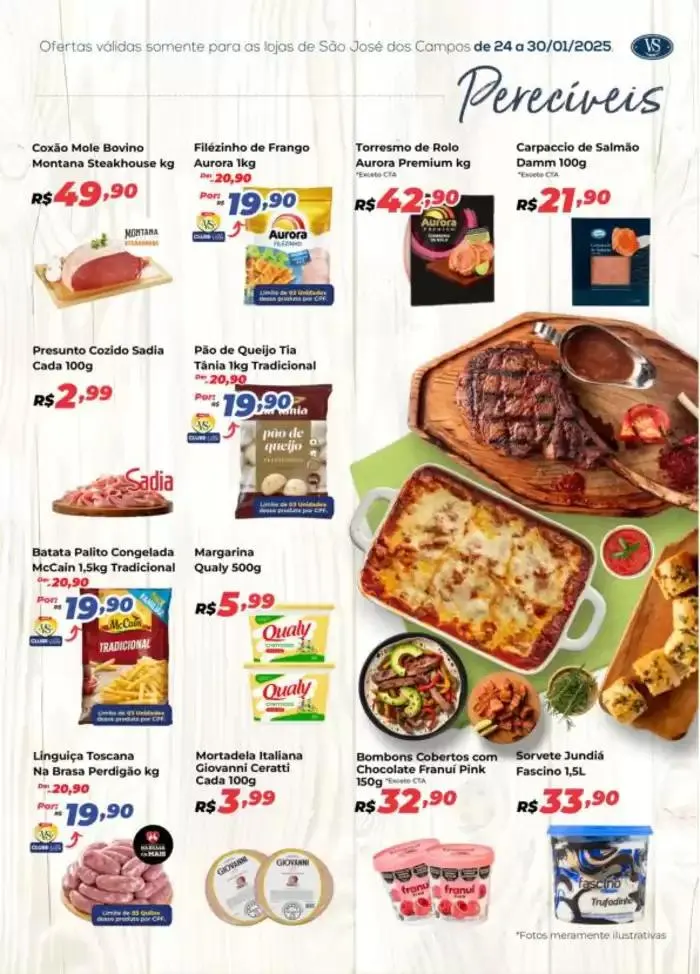 Encarte de Ofertas Villarreal Supermercados 24 de janeiro até 26 de janeiro 2025 - Pagina 3