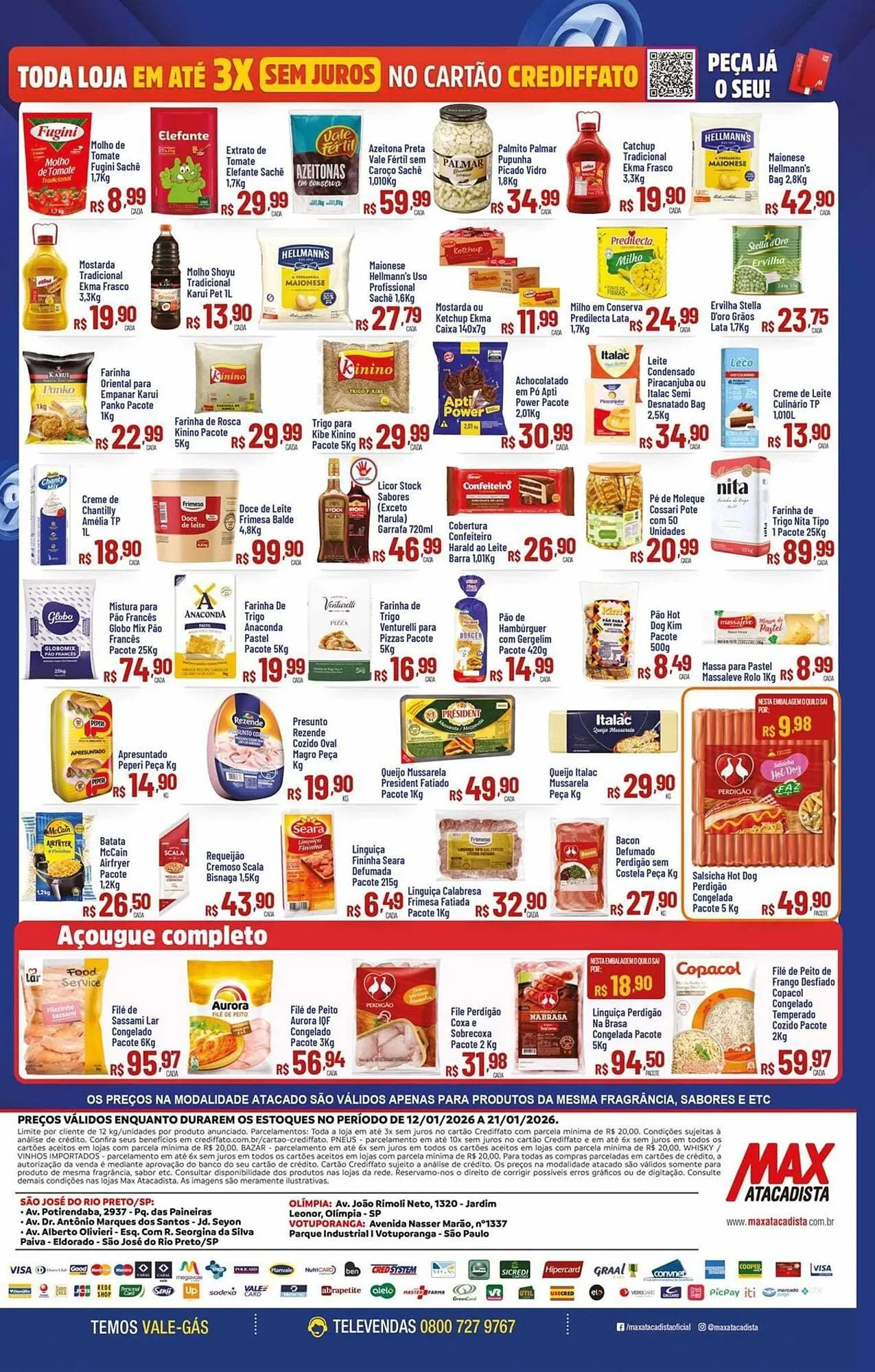 Encarte de Encarte Max Atacadista 12 de janeiro até 21 de janeiro 2026 - Pagina 8