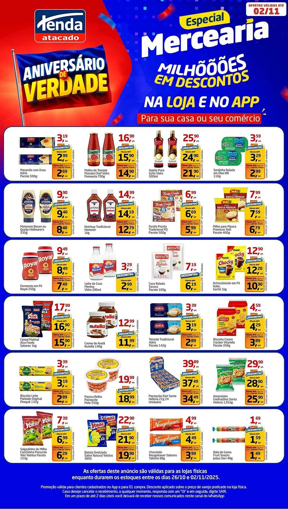 Folheto Tenda Atacado - 1