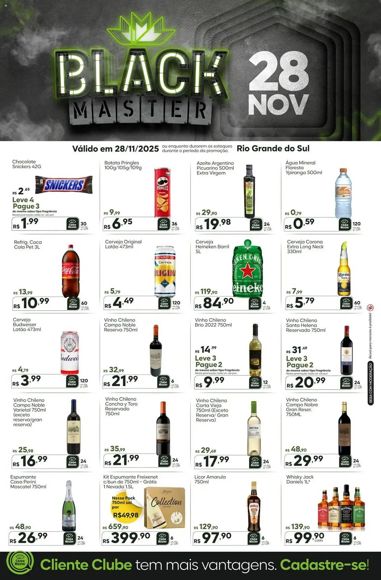 Folheto Master Supermercados - 1