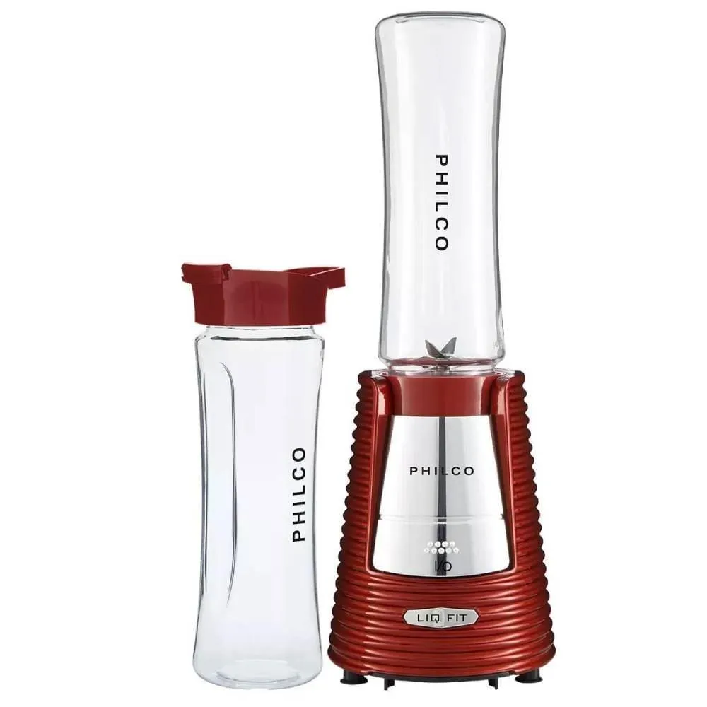 Liquidificador Fit Retrô 300W Blender Vermelho Philco