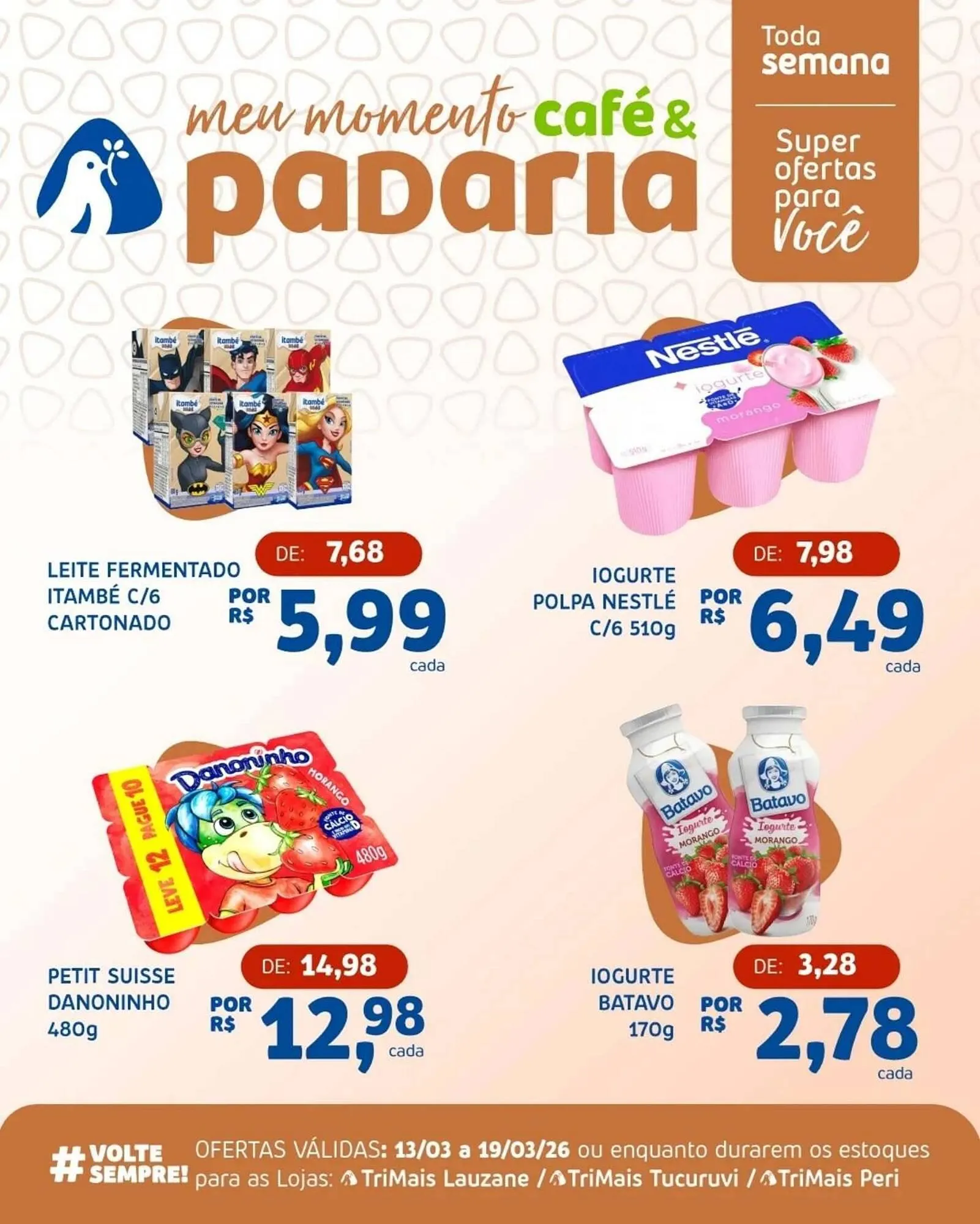 Encarte de Catálogo Trimais Supermercado 17 de março até 19 de março 2026 - Pagina 3