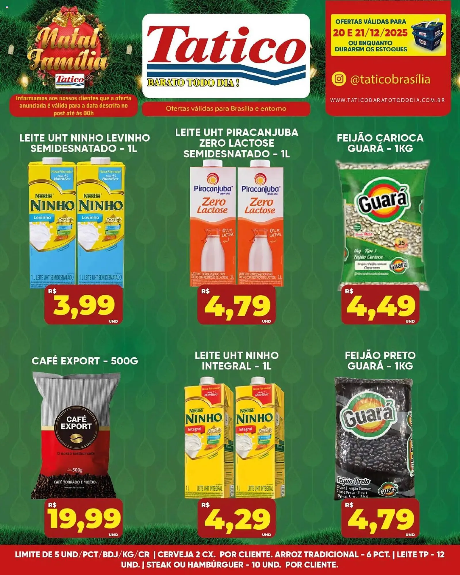 Encarte de Tabloide Tatico 20 de dezembro até 21 de dezembro 2025 - Pagina 20