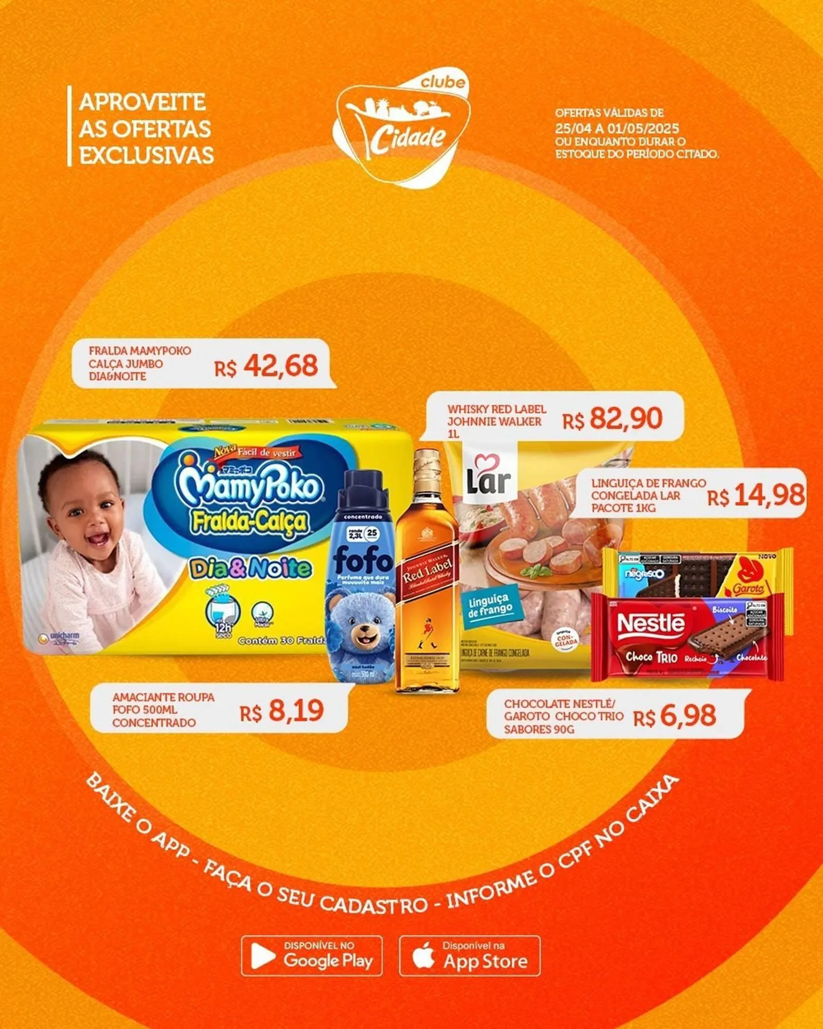 Encarte de Catálogo Cidade Supermercados 30 de abril até 1 de maio 2025 - Pagina 2