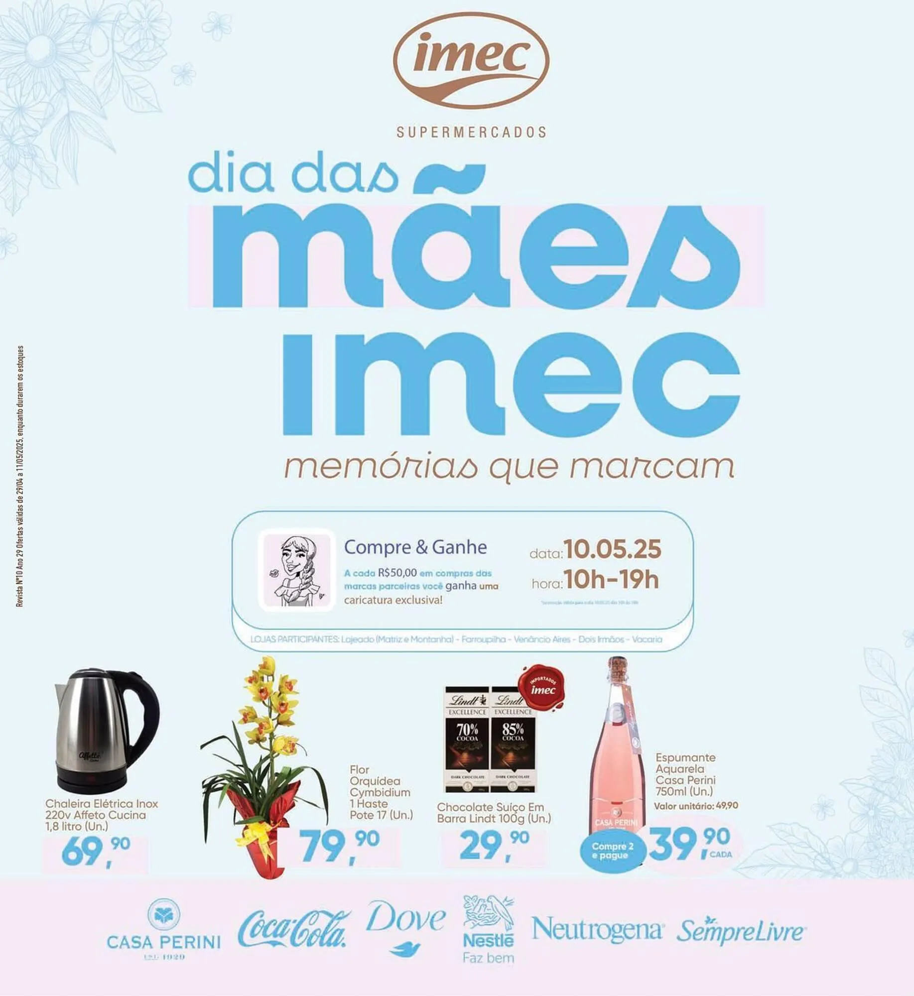 Encarte de Catálogo Imec Supermercados 2 de maio até 11 de maio 2025 - Pagina 1
