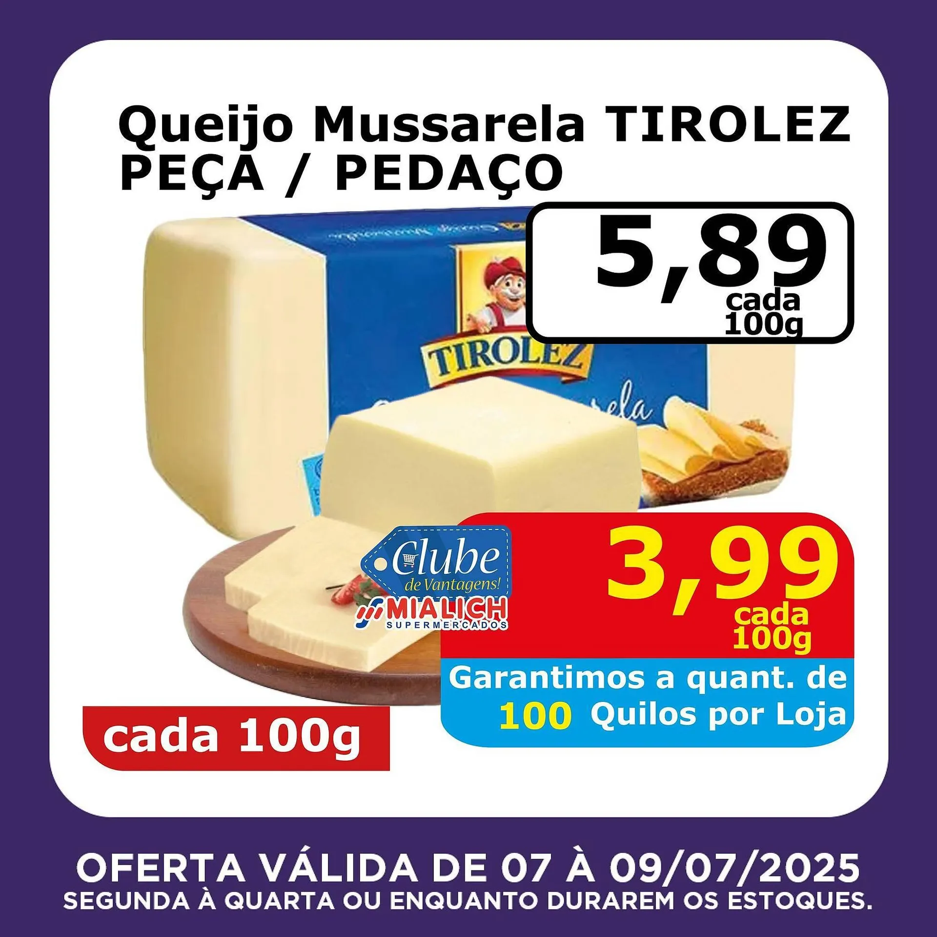 Encarte de Catálogo Mialich Supermercados 7 de julho até 9 de julho 2025 - Pagina 4