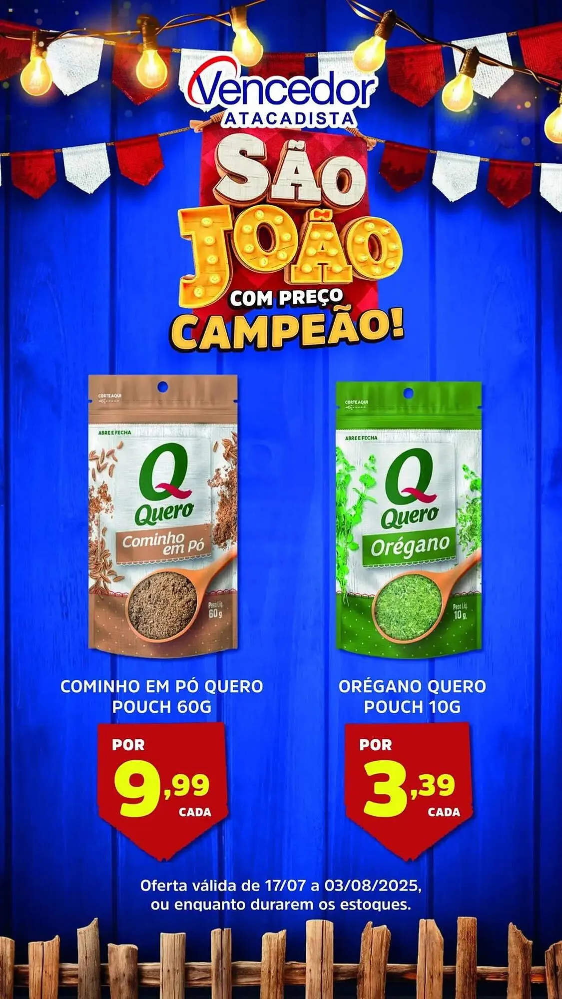 Encarte de Catálogo Vencedor Atacadista 17 de julho até 4 de agosto 2025 - Pagina 6