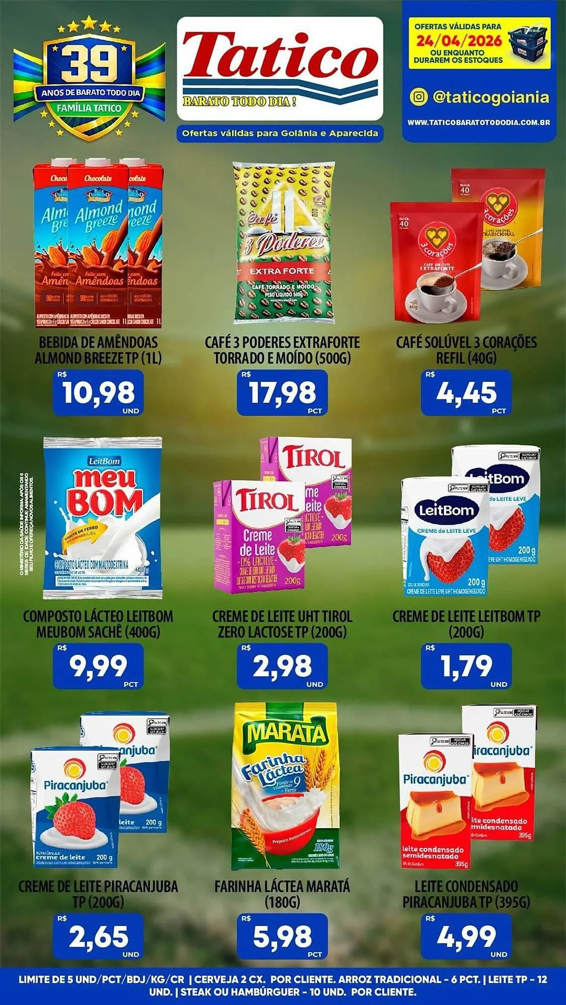 Encarte de Tabloide Tatico 24 de abril até 24 de abril 2026 - Pagina 6
