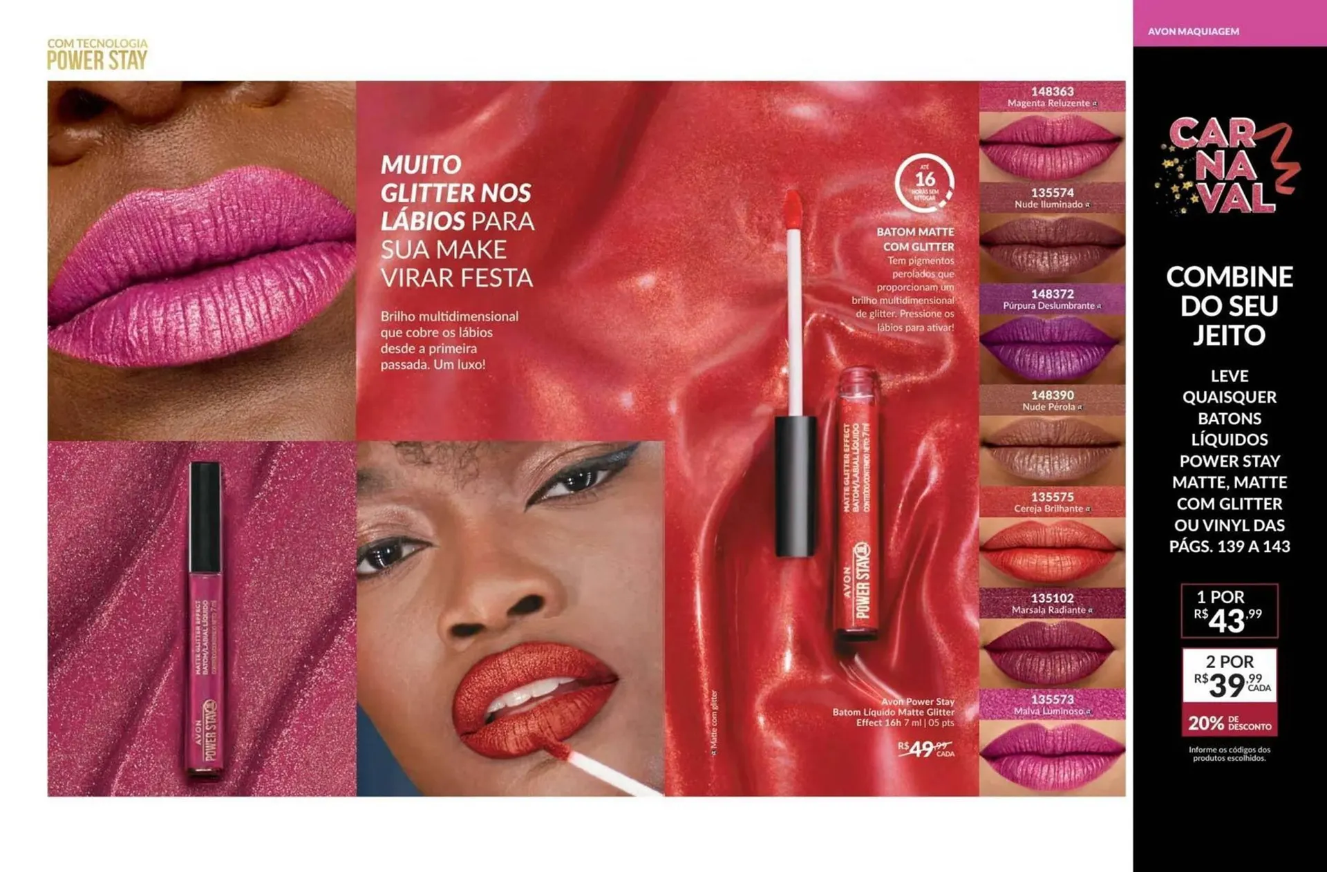 Encarte de Catálogo Avon 1 de março até 31 de março 2026 - Pagina 72