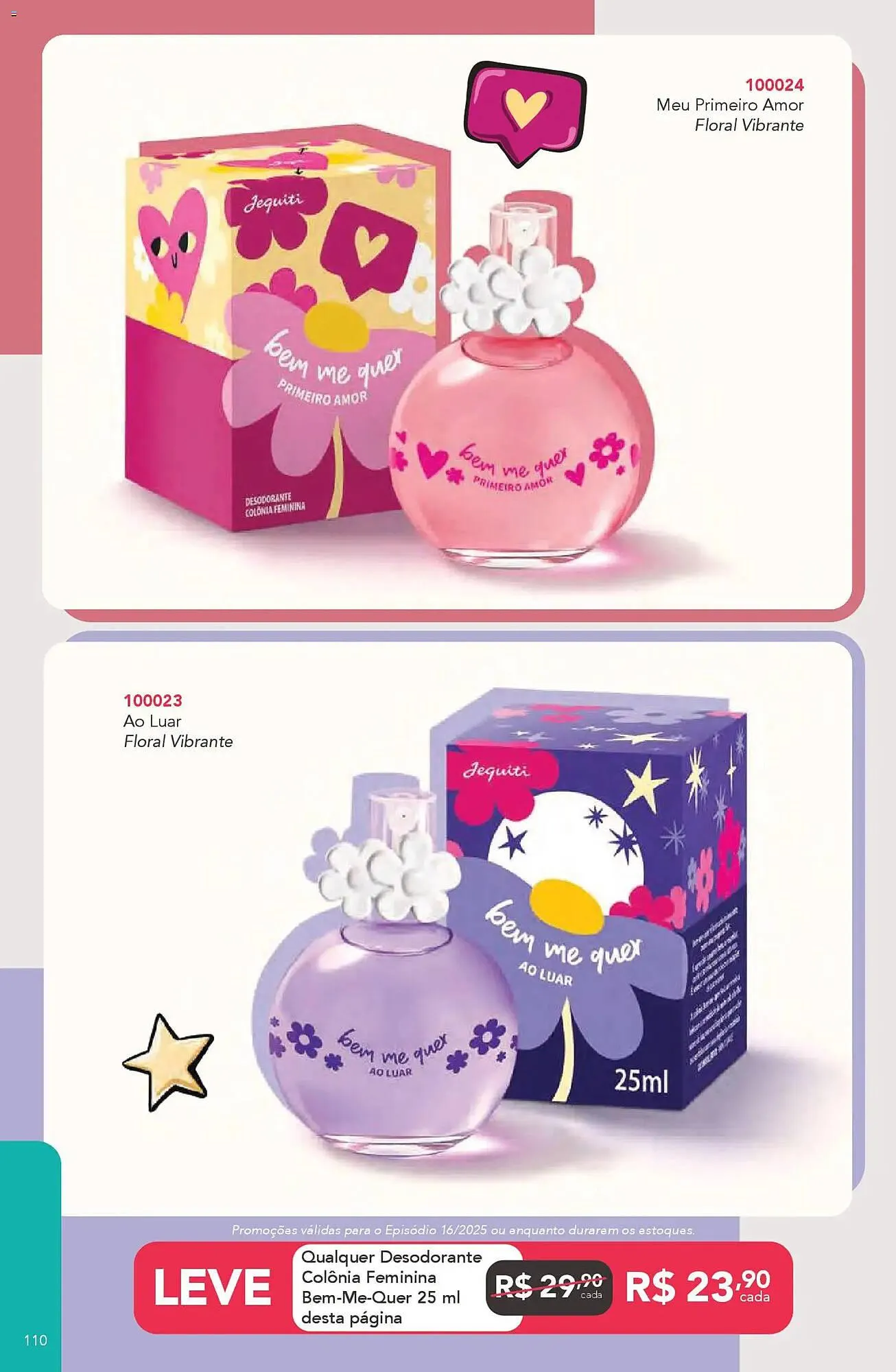 Encarte de Catálogo Jequiti 11 de novembro até 9 de dezembro 2025 - Pagina 110