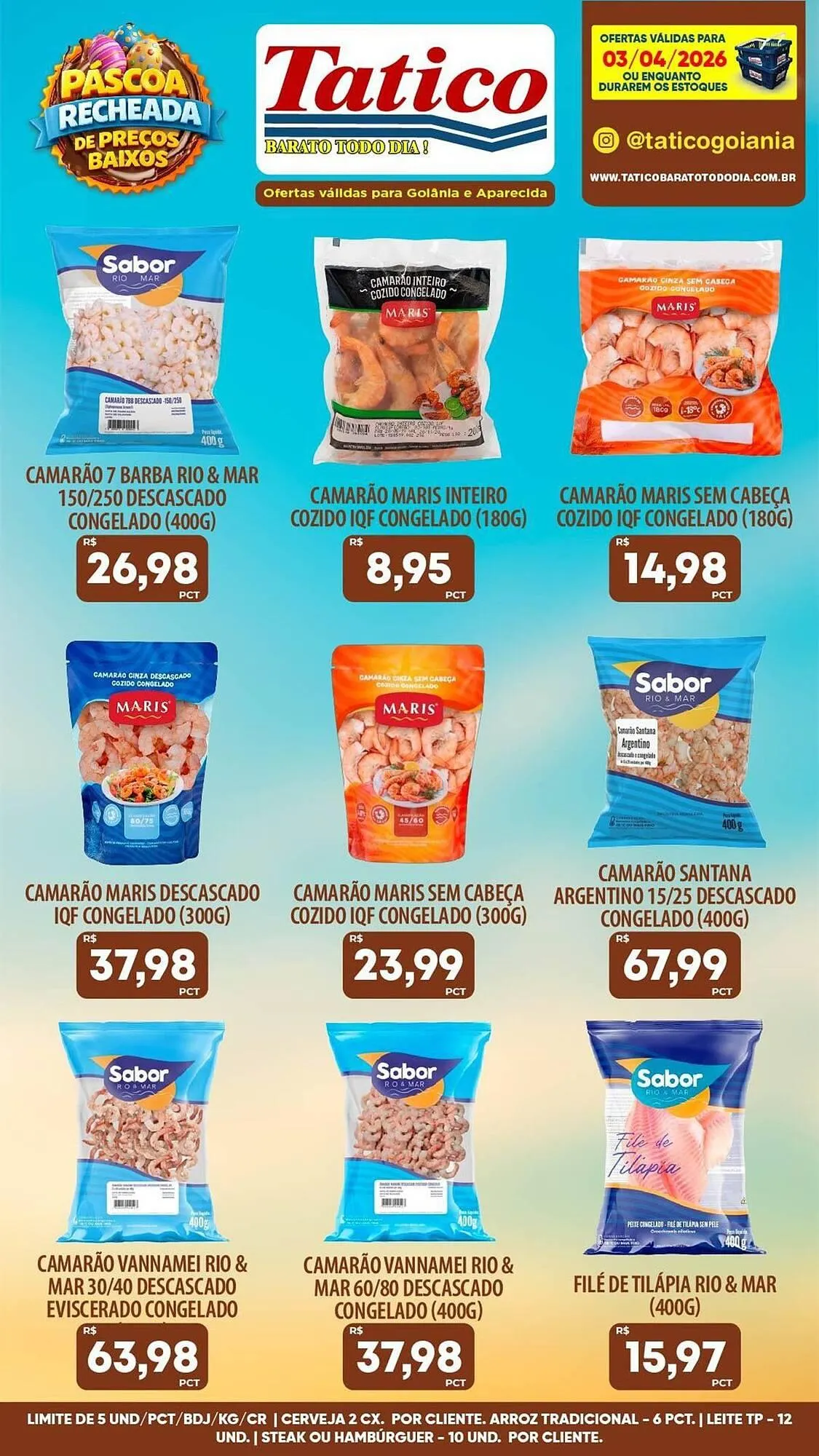 Encarte de Tabloide Tatico 3 de abril até 3 de abril 2026 - Pagina 15