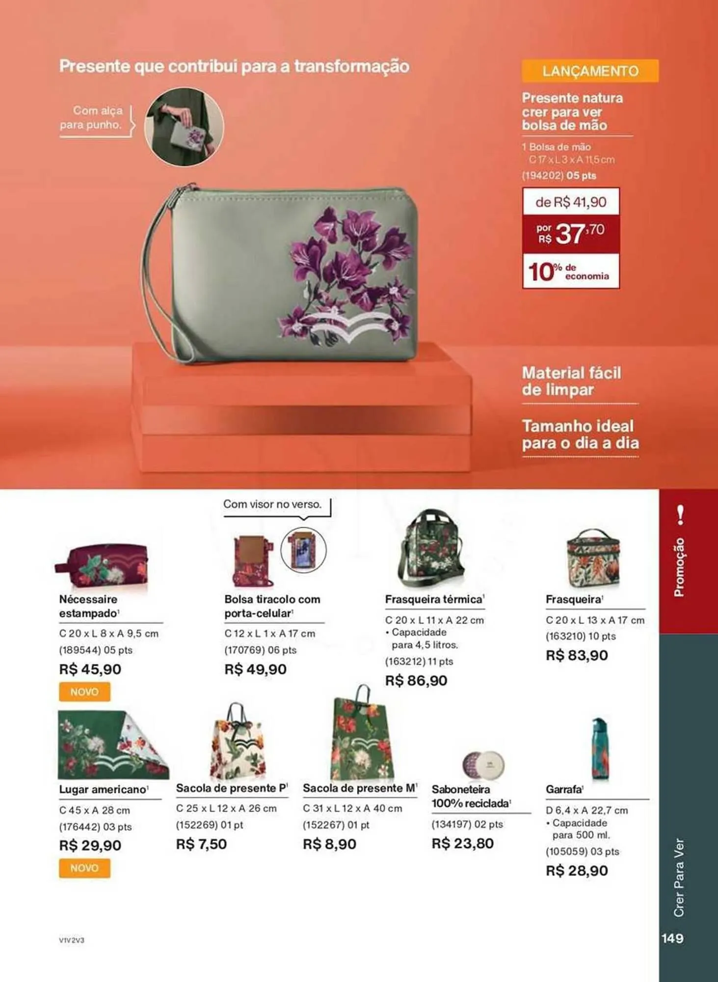 Encarte de Catálogo Natura 28 de abril até 30 de junho 2025 - Pagina 149