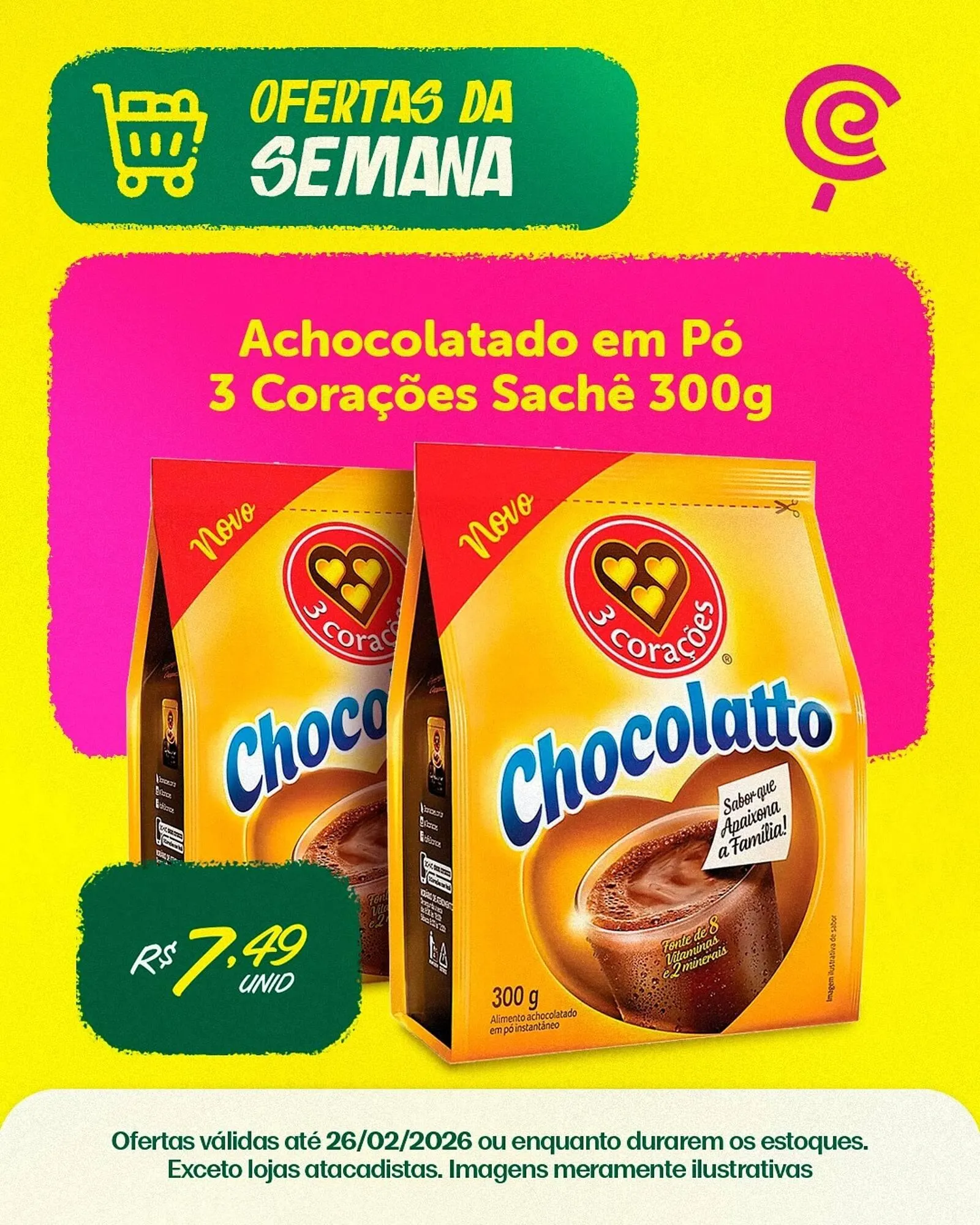 Encarte de Folheto Comercial Esperança 25 de fevereiro até 26 de fevereiro 2026 - Pagina 1