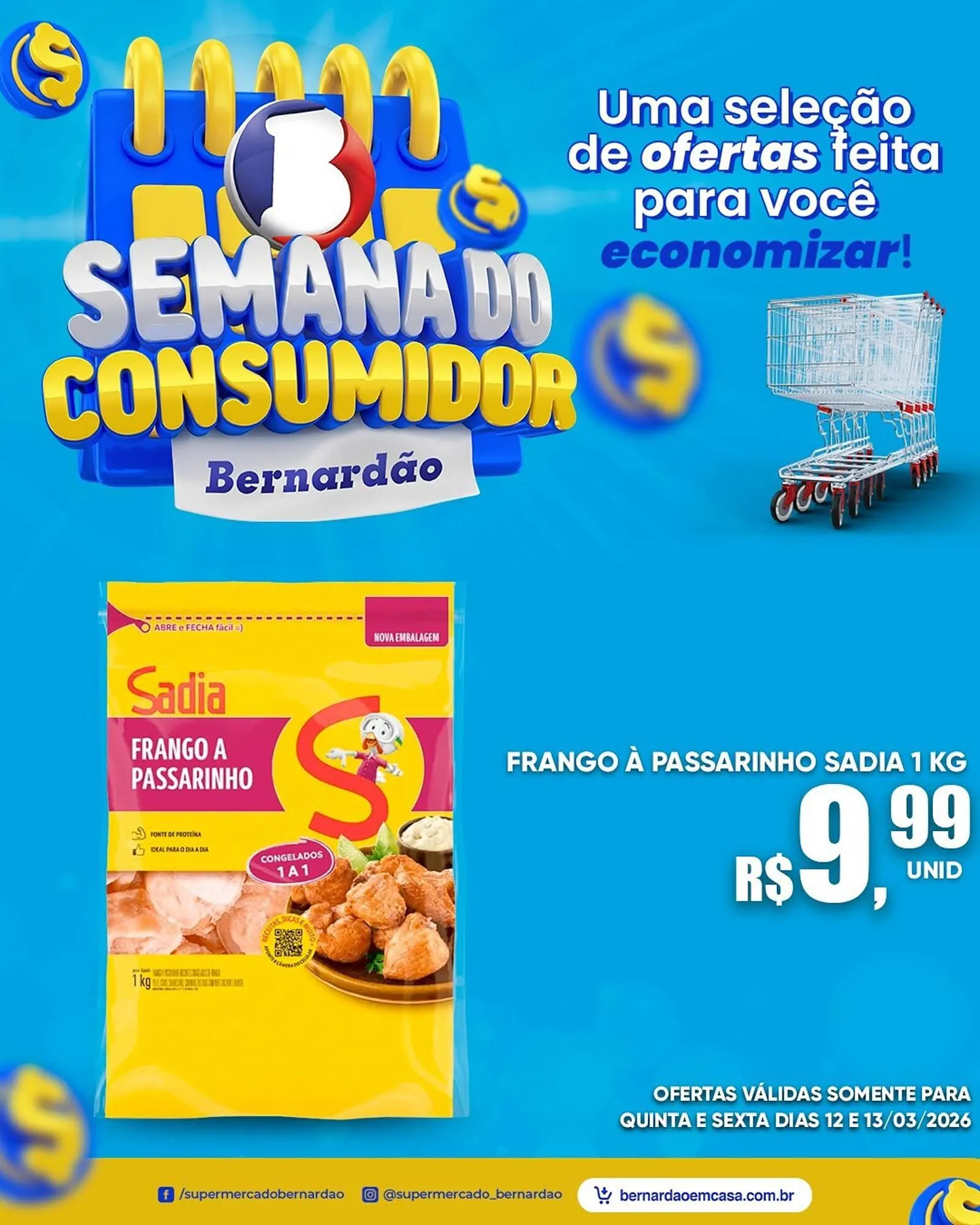 Encarte de Catálogo Supermercado Bernardão 12 de março até 13 de março 2026 - Pagina 4