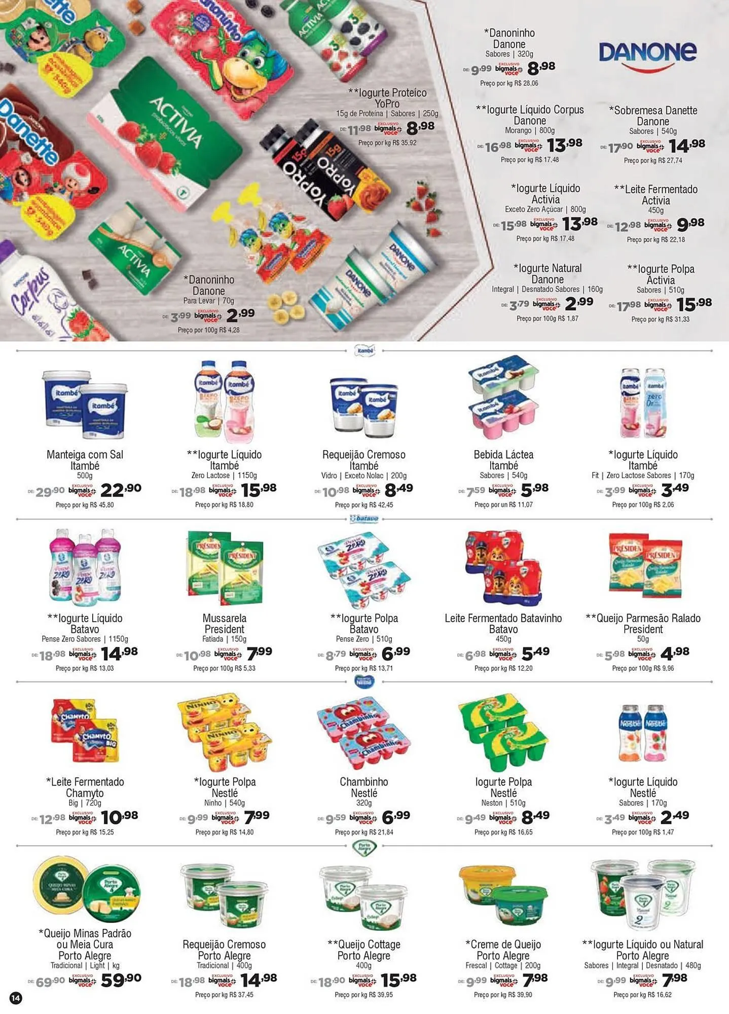 Encarte de Catálogo Big Mais Supermercados 25 de agosto até 7 de dezembro 2025 - Pagina 14