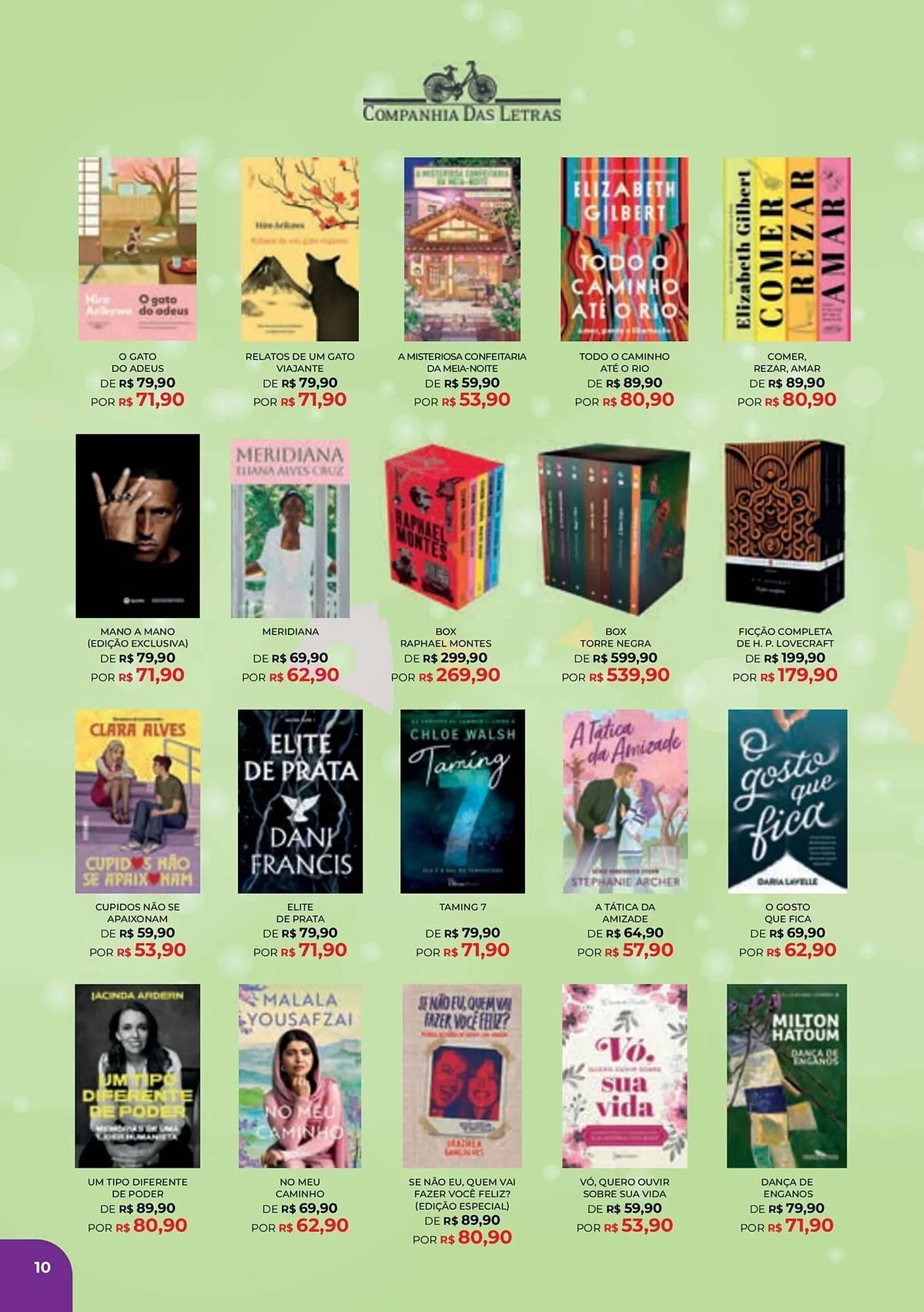 Encarte de Catálogo Livraria Leitura 3 de novembro até 28 de dezembro 2025 - Pagina 10