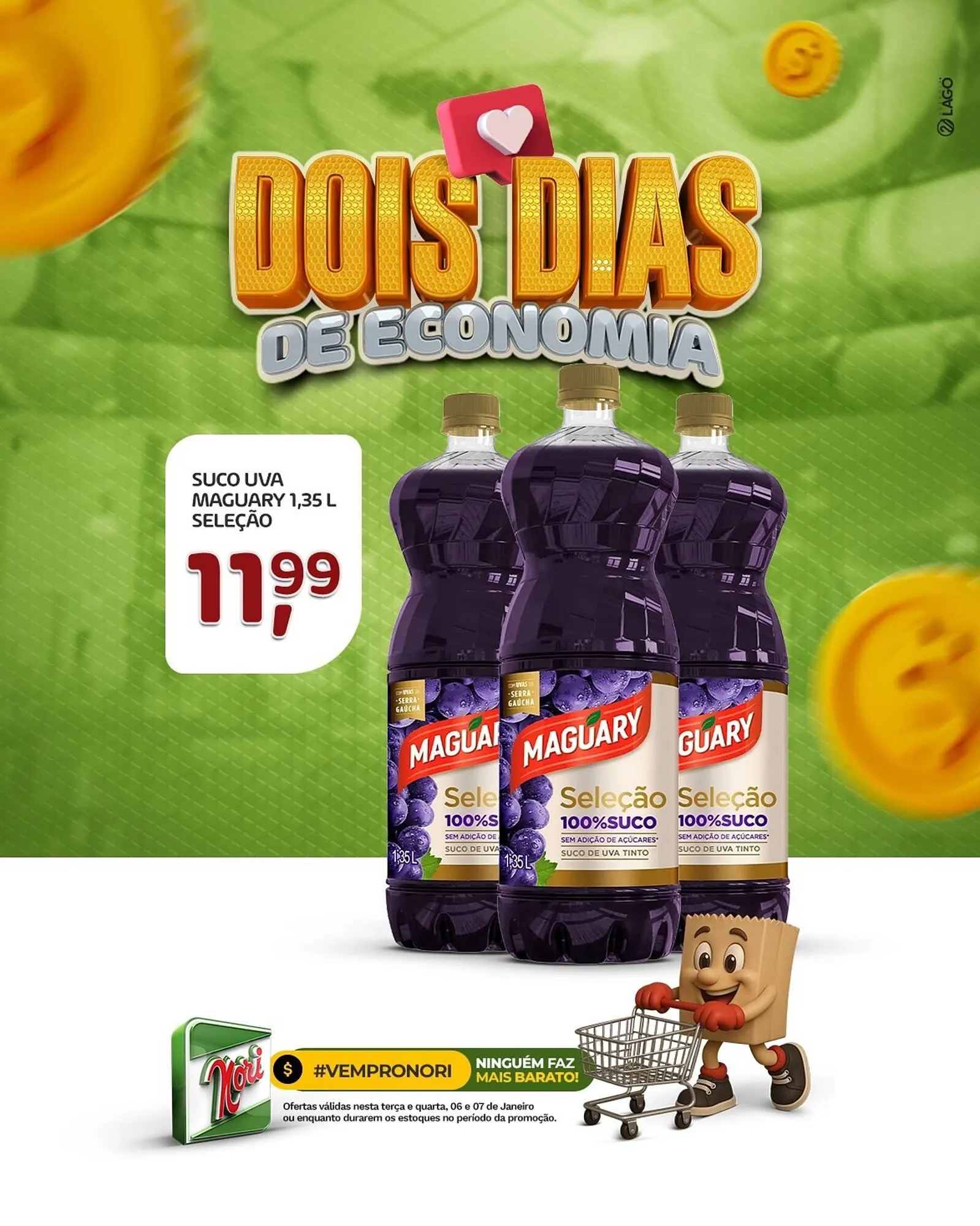 Encarte de Catálogo Supermercados Nori 6 de janeiro até 7 de janeiro 2026 - Pagina 4