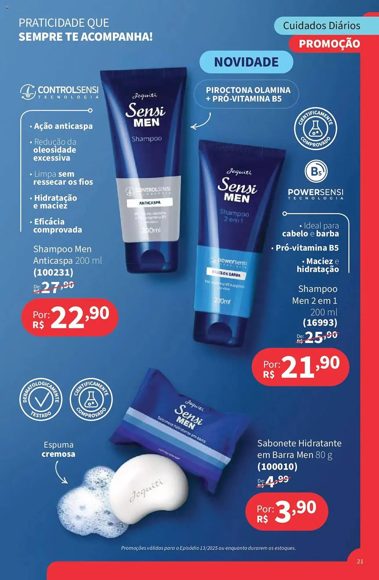 Encarte de Catálogo Jequiti 19 de setembro até 10 de outubro 2025 - Pagina 21