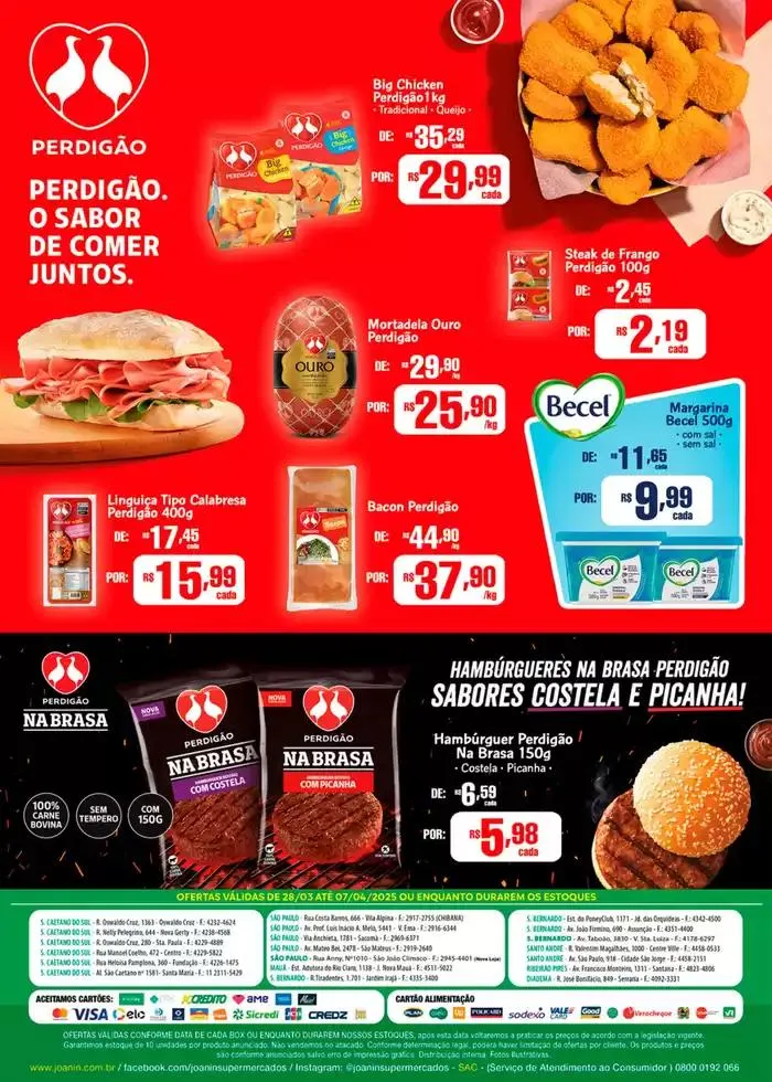 Encarte de Encarte Supermercados Joanin 28 de março até 7 de abril 2025 - Pagina 2