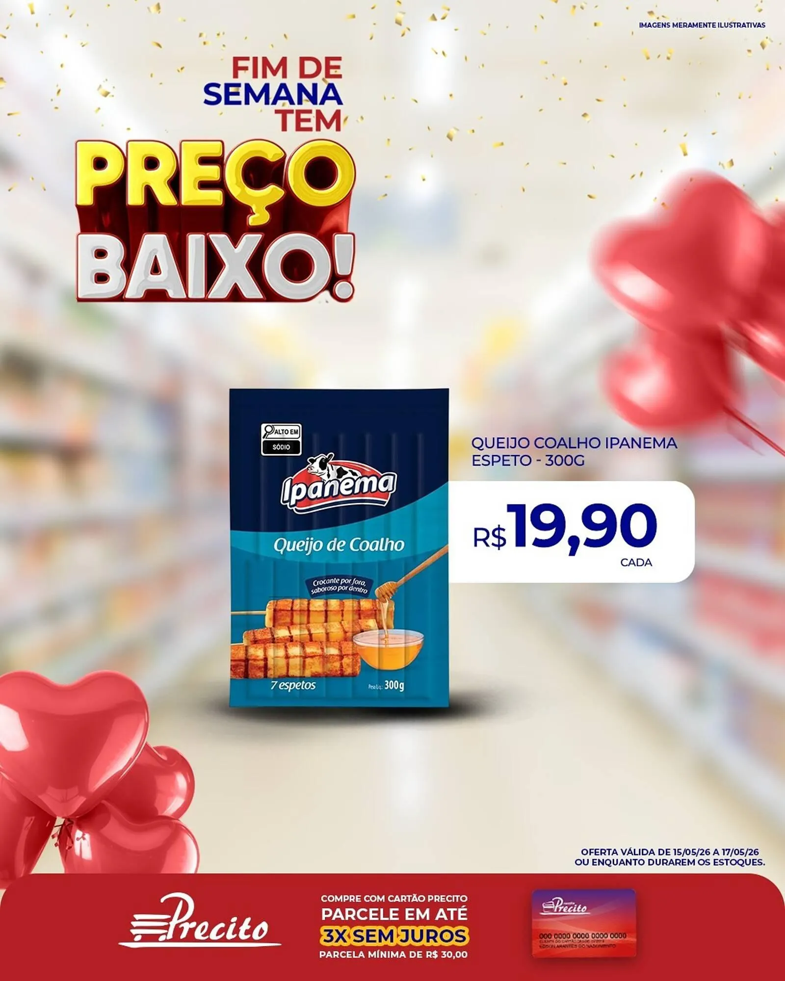 Encarte de Catálogo Supermercado Precito 15 de maio até 17 de maio 2026 - Pagina 51