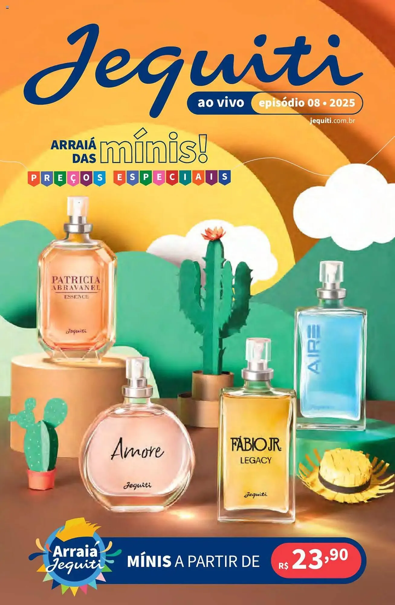 Encarte de Catálogo Jequiti 2 de junho até 24 de junho 2025 - Pagina 1