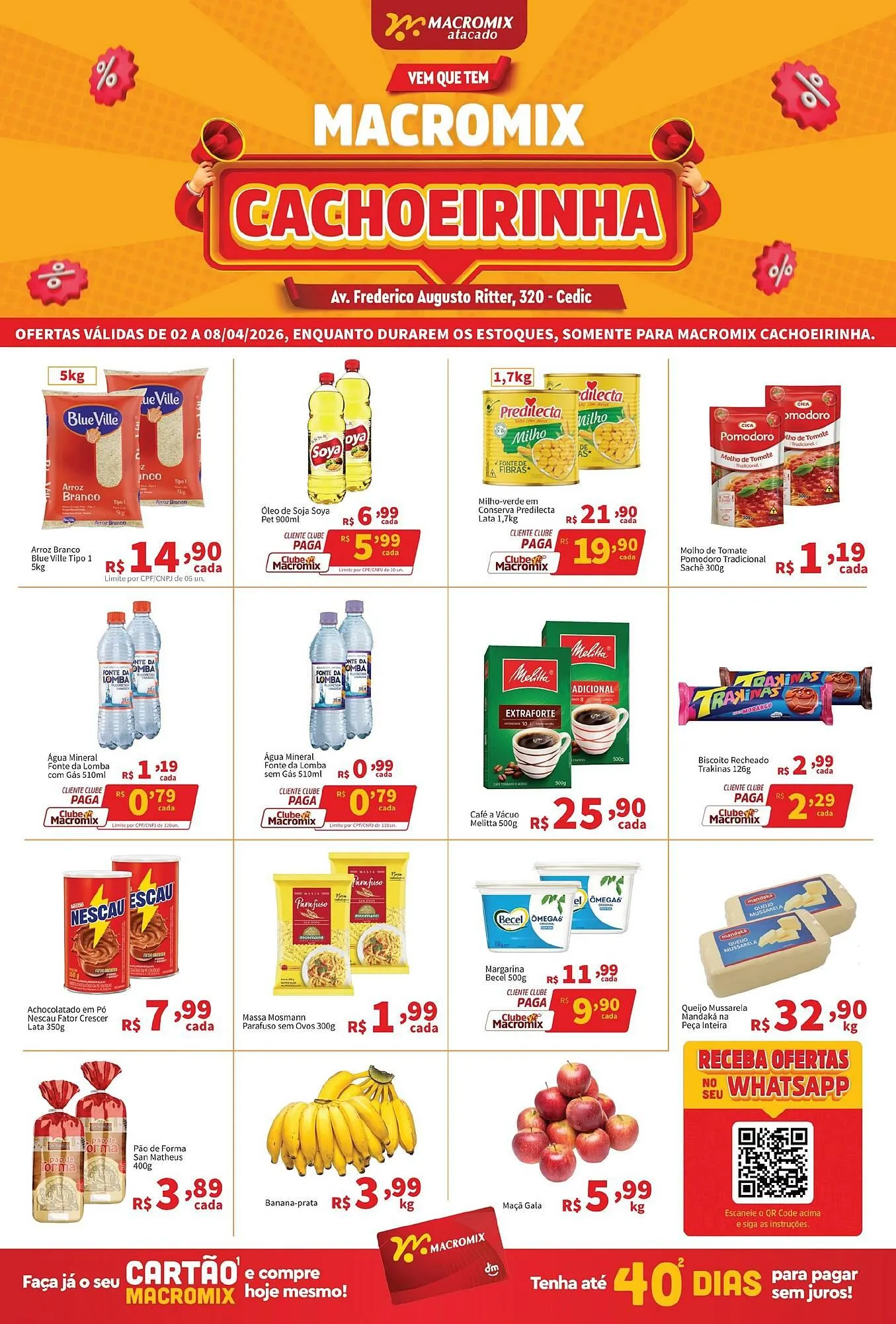 Encarte de Catálogo Macromix Atacado 6 de abril até 8 de abril 2026 - Pagina 1