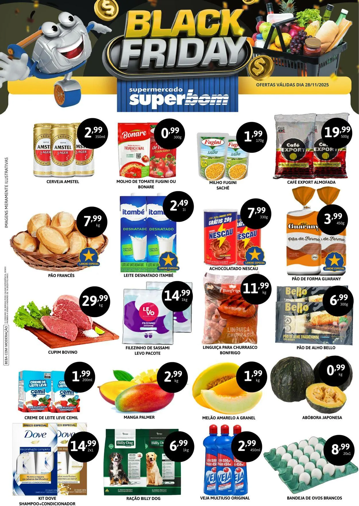 Encarte de Superbom 1 de dezembro até 15 de dezembro 2025 - Pagina 1