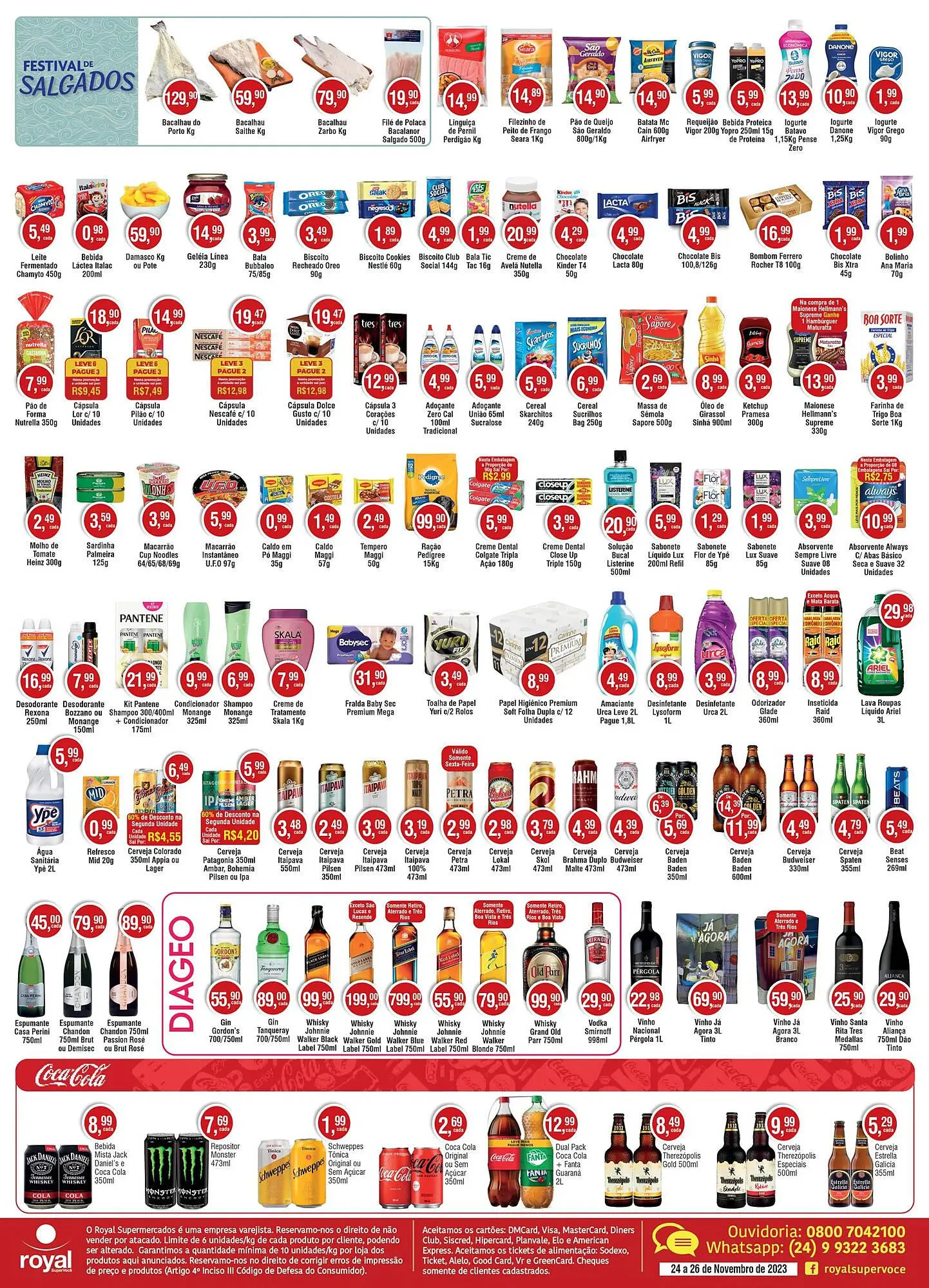Encarte de Royal Supermercados Folheto 24 de novembro até 26 de novembro 2023 - Pagina 2