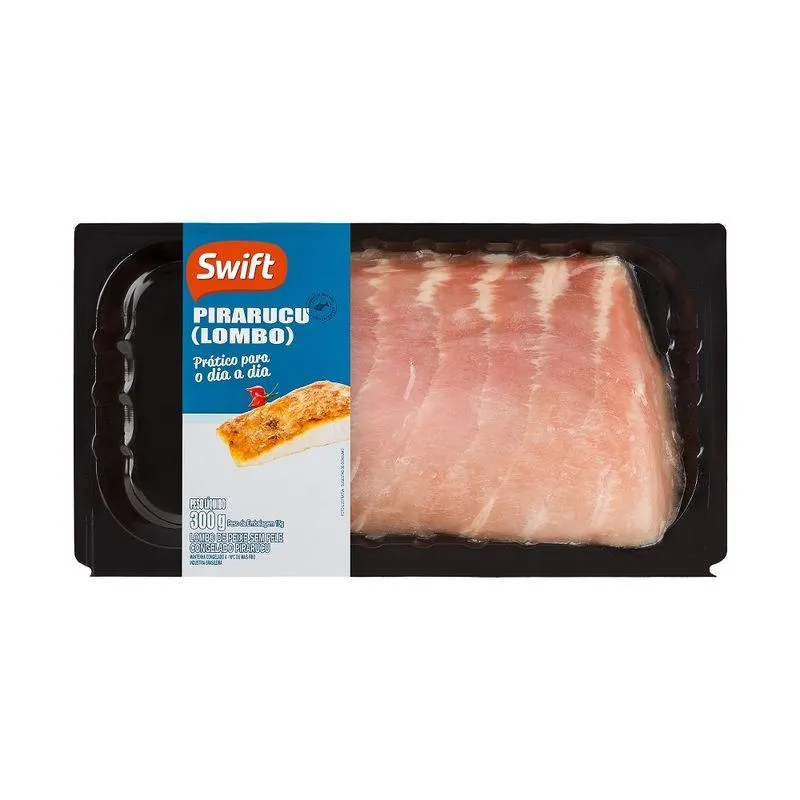 Peixe Pirarucu Swift Lombo Congelado 300g