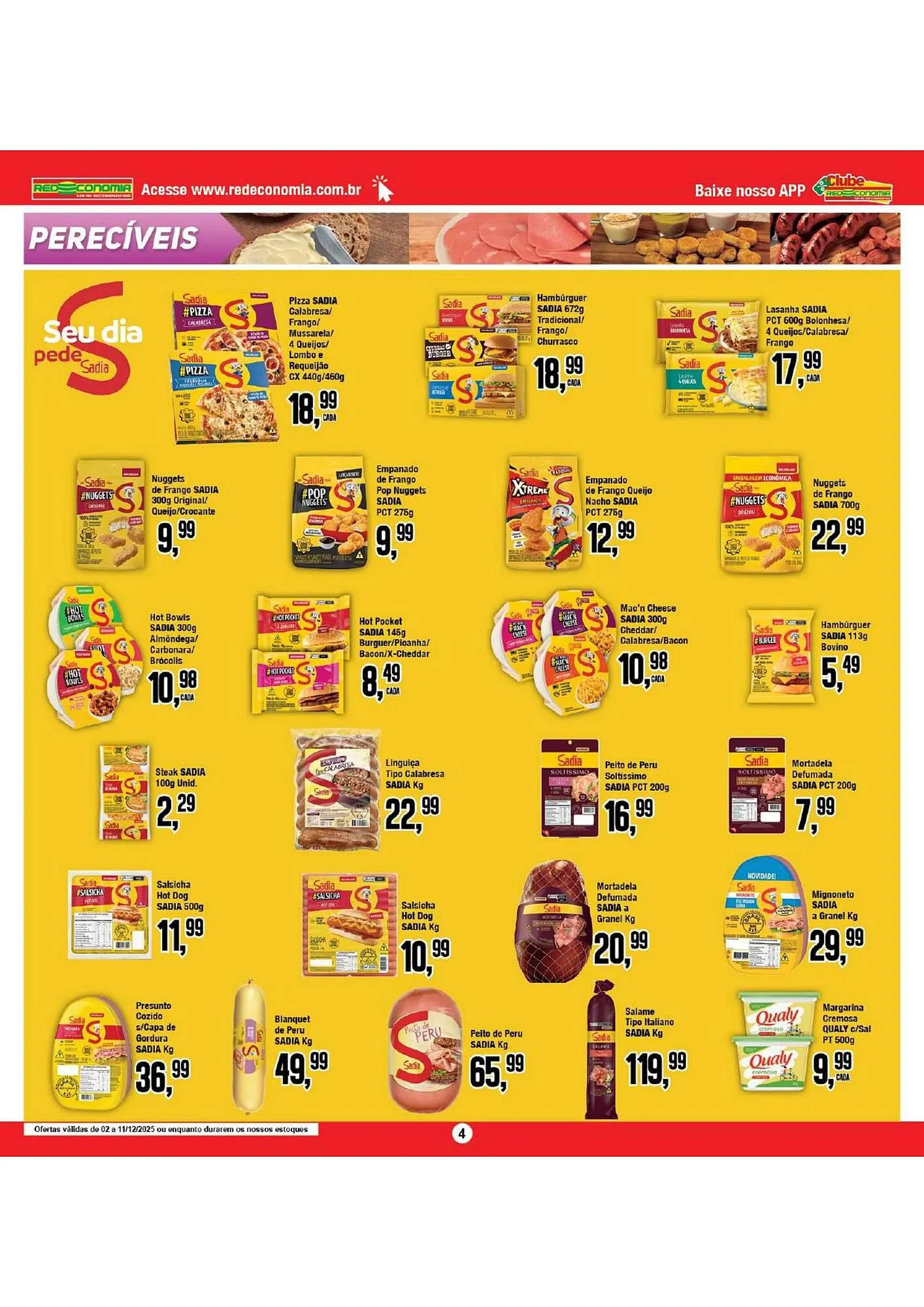 Encarte de Encarte Rede Economia 3 de dezembro até 11 de dezembro 2025 - Pagina 4