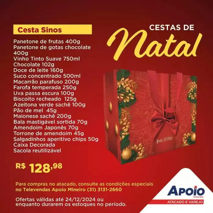 Encarte de Ofertas Apoio Mineiro 7 de novembro até 24 de dezembro 2024 - Pagina 3