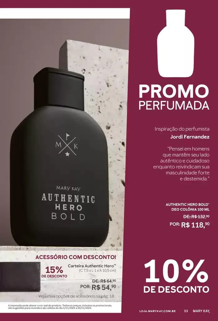 Encarte de The Look - Novembro 2024 1 de novembro até 30 de novembro 2024 - Pagina 33