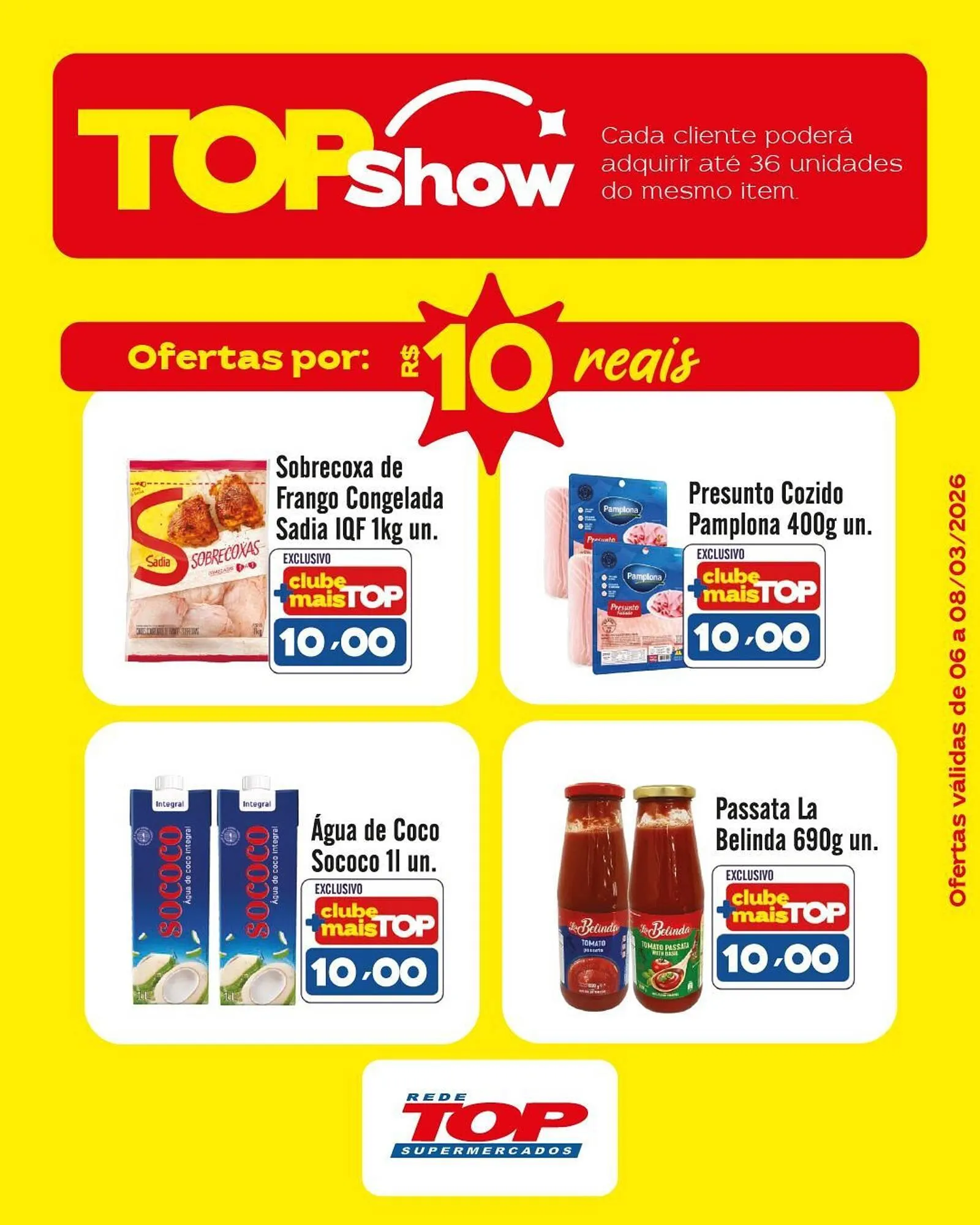 Encarte de Encarte Rede Top 6 de março até 8 de março 2026 - Pagina 5