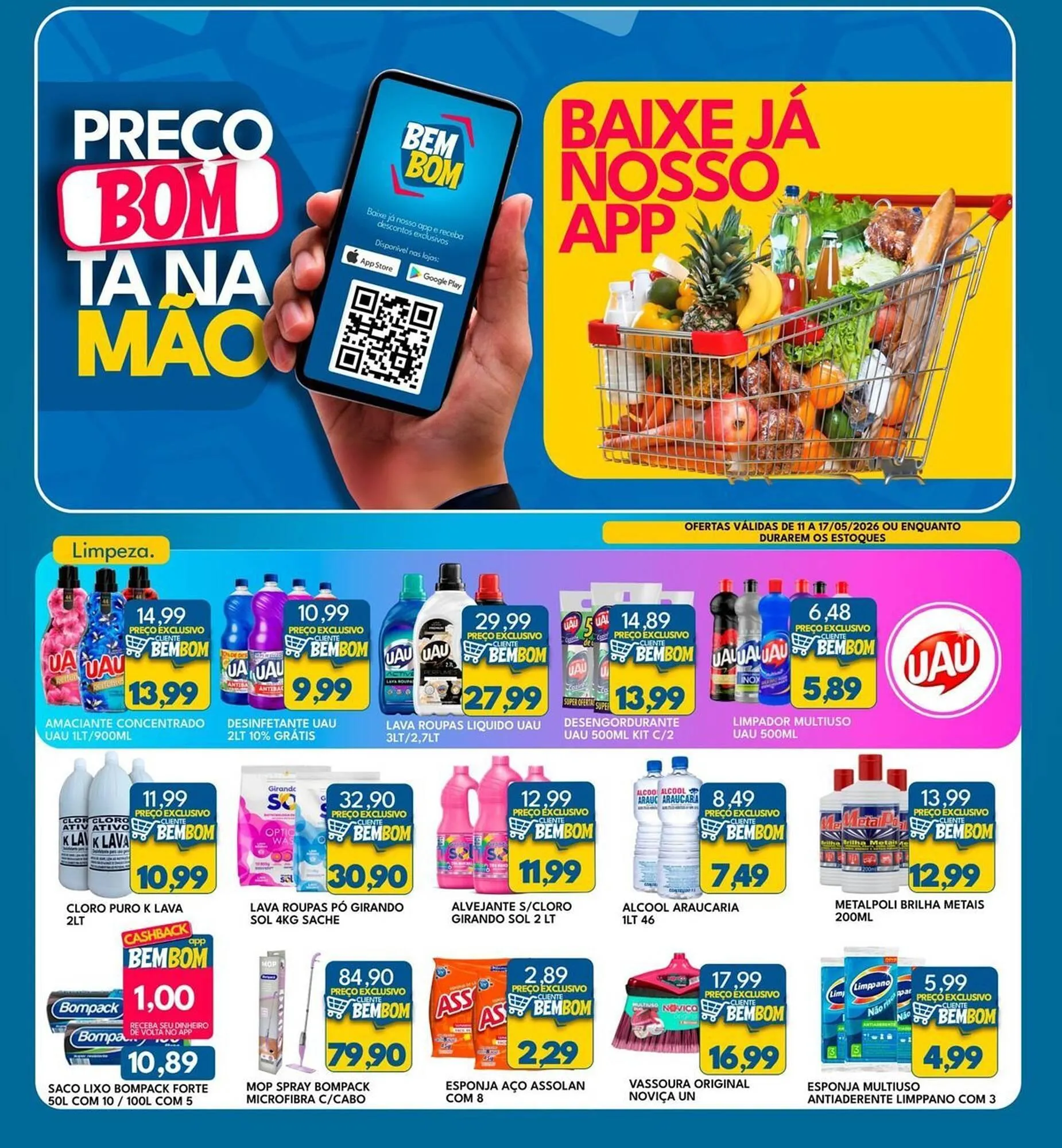 Encarte de Catálogo Rancho Bom Supermercados 11 de maio até 17 de maio 2026 - Pagina 6