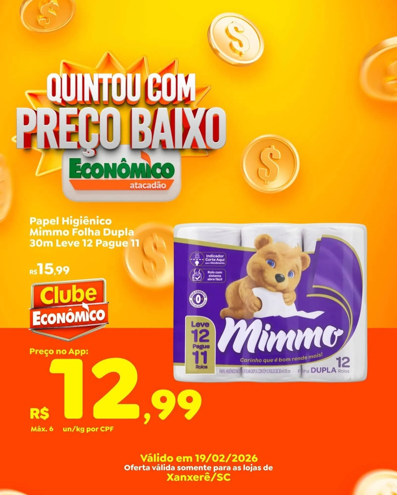 Encarte de Catálogo Econômico Atacadão 19 de fevereiro até 19 de fevereiro 2026 - Pagina 2