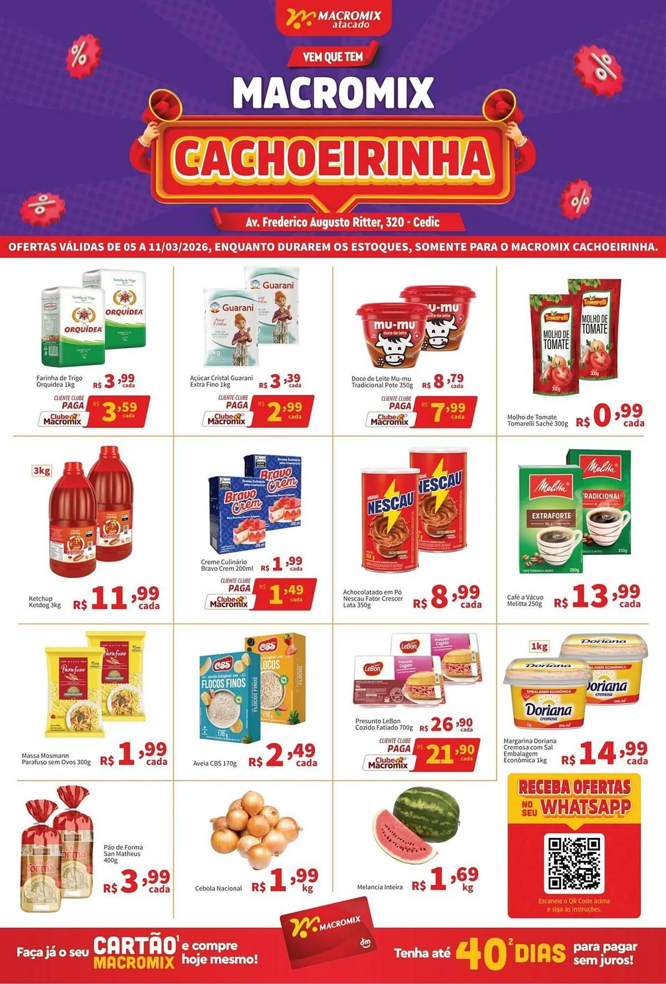 Encarte de Catálogo Macromix Atacado 5 de março até 11 de março 2026 - Pagina 1
