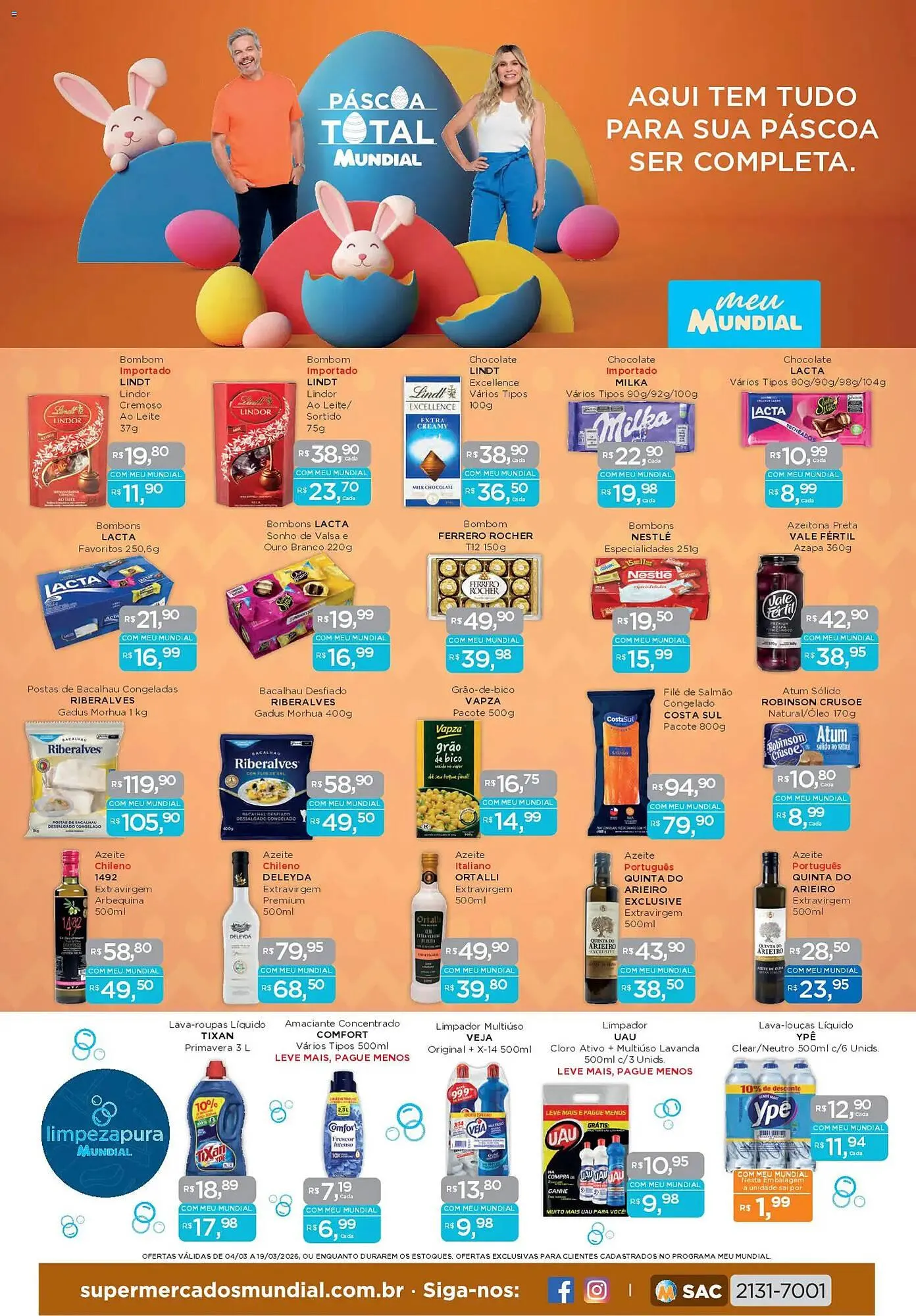 Encarte Supermercados Mundial - 1