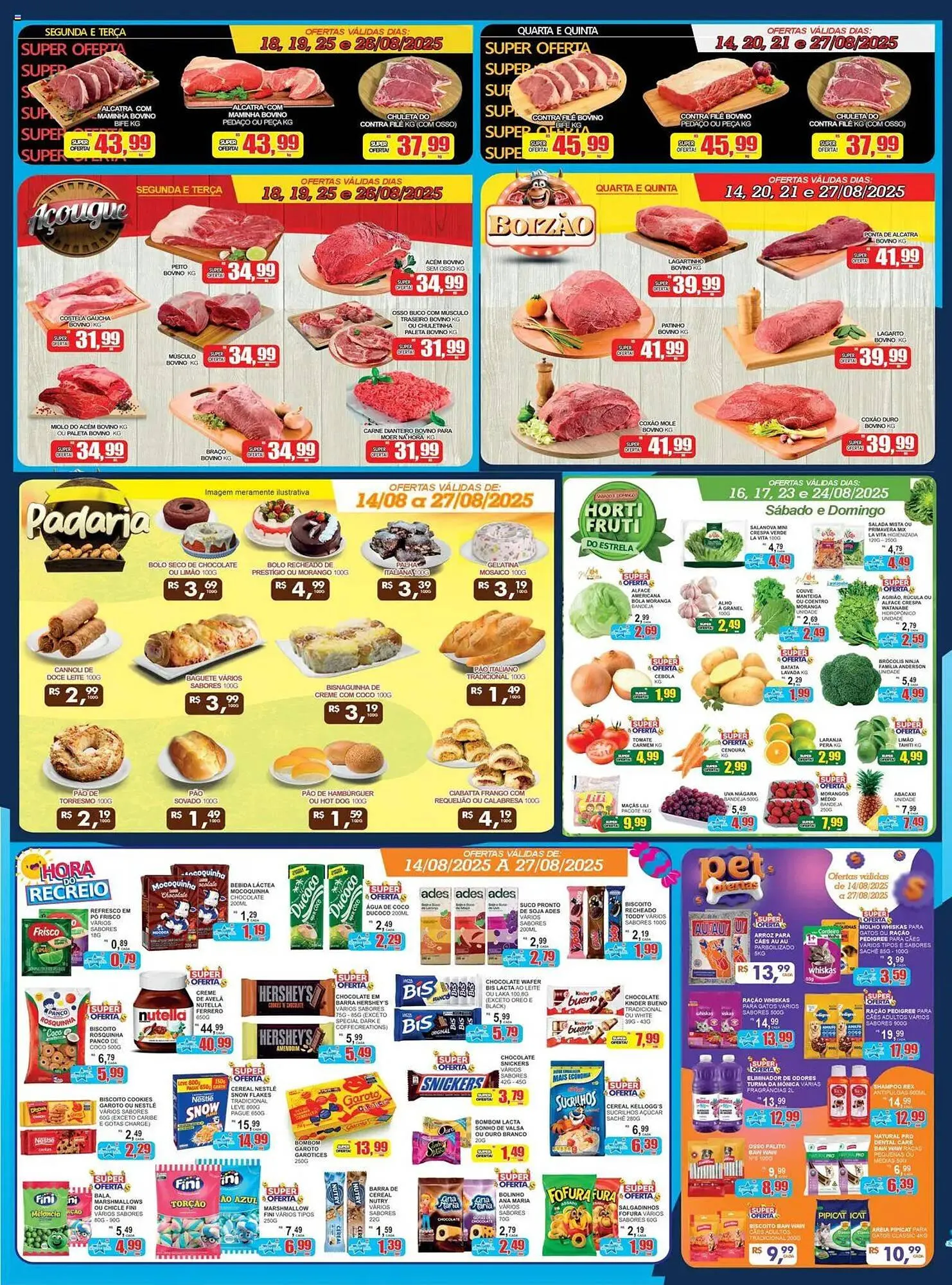 Encarte de Catálogo Supermercado Estrela Azul 14 de agosto até 27 de agosto 2025 - Pagina 3